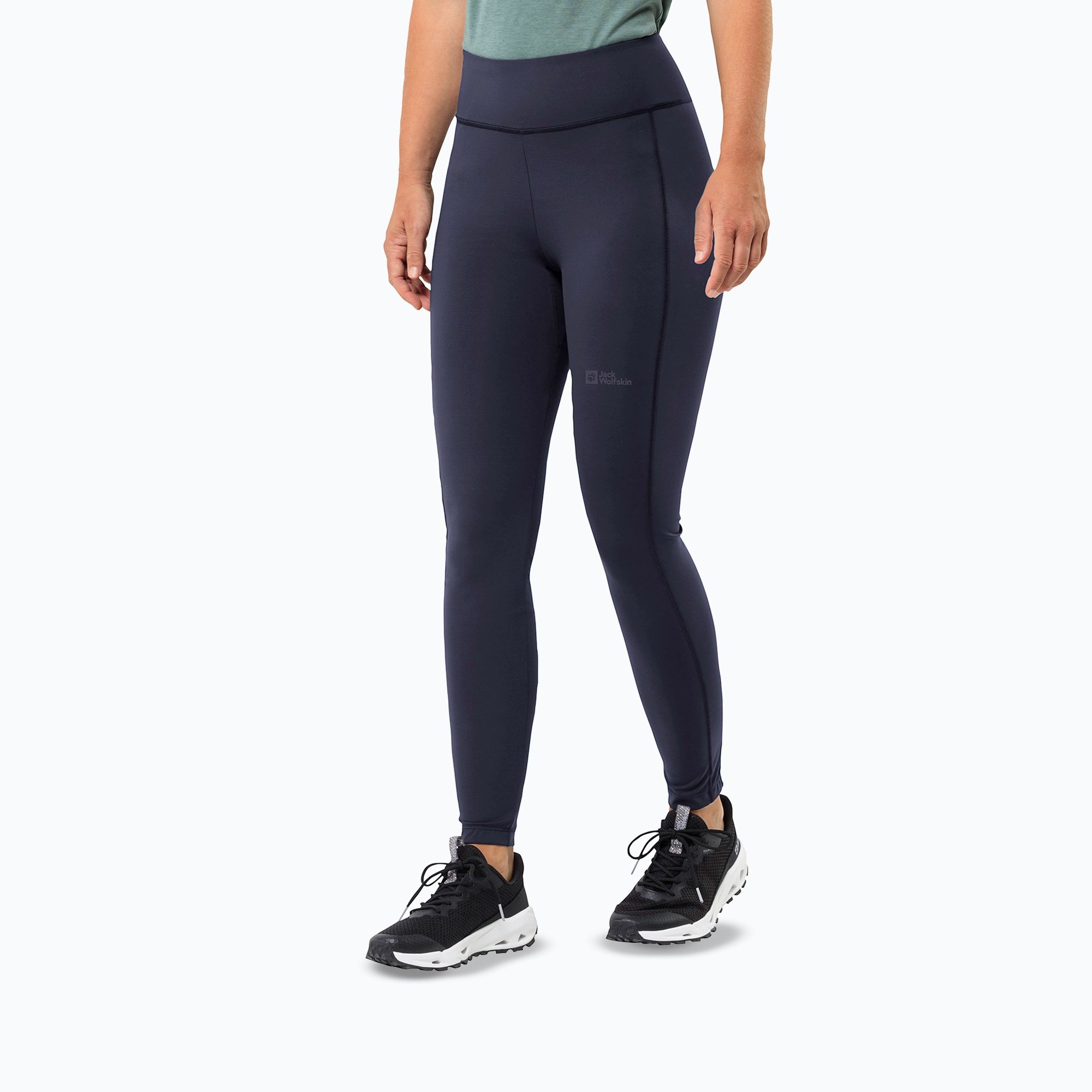 Spodnie trekkingowe damskie Jack Wolfskin Klintal Tights graphite 