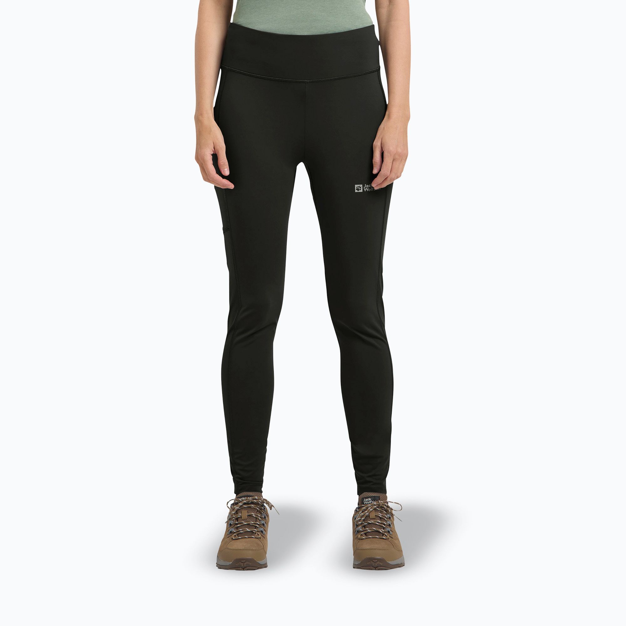 Spodnie trekkingowe damskie Jack Wolfskin Klintal Tights black 
