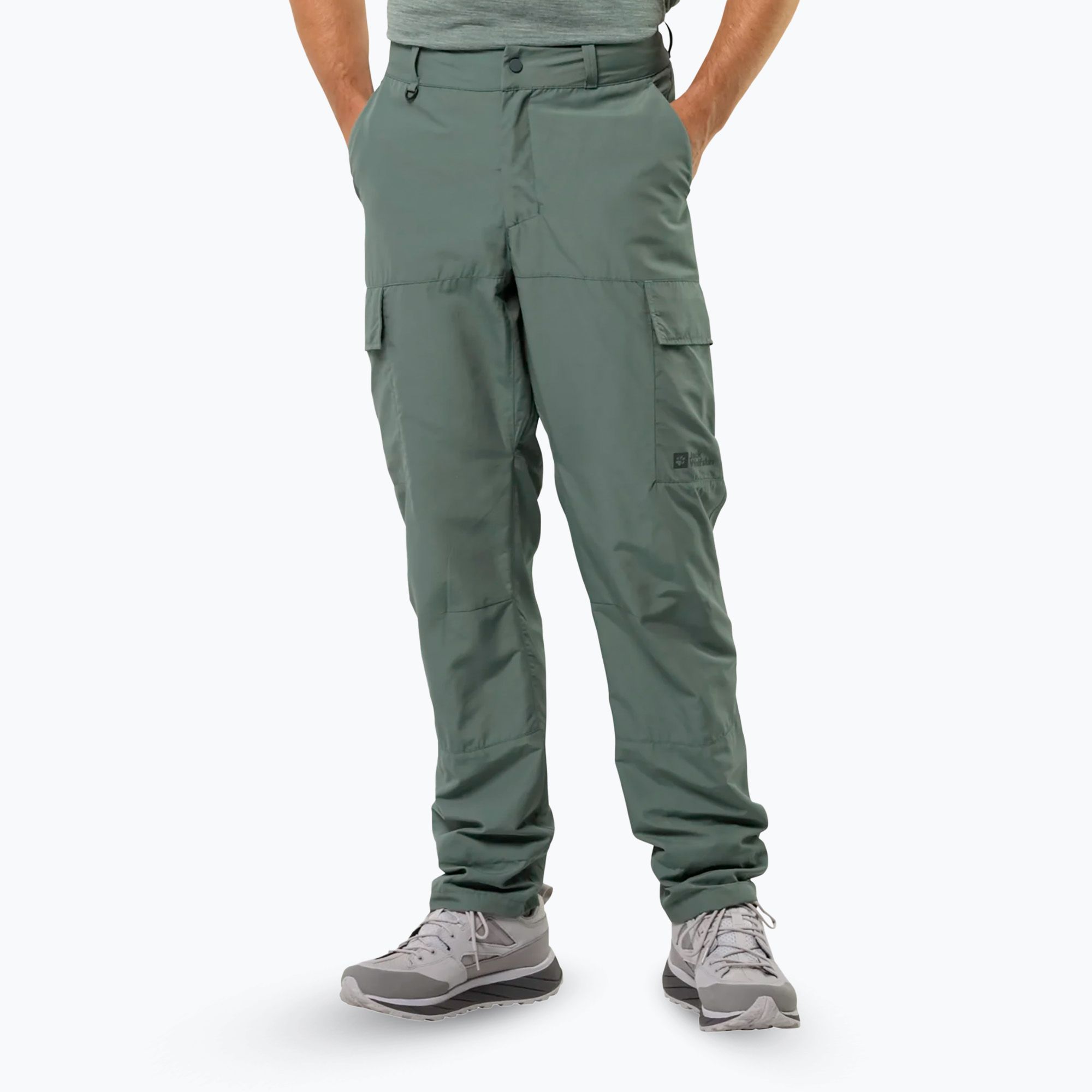 Spodnie trekkingowe męskie Jack Wolfskin Barrier hedge green 