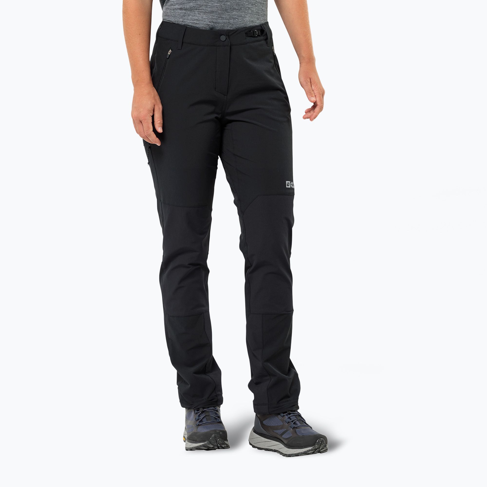 Spodnie softshell damskie Jack Wolfskin Andur black 