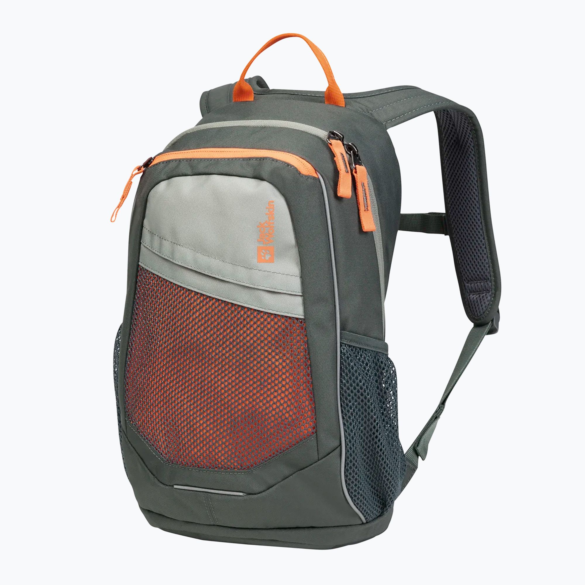 Plecak turystyczny dziecięcy Jack Wolfskin Track Jack 10 l slate green 