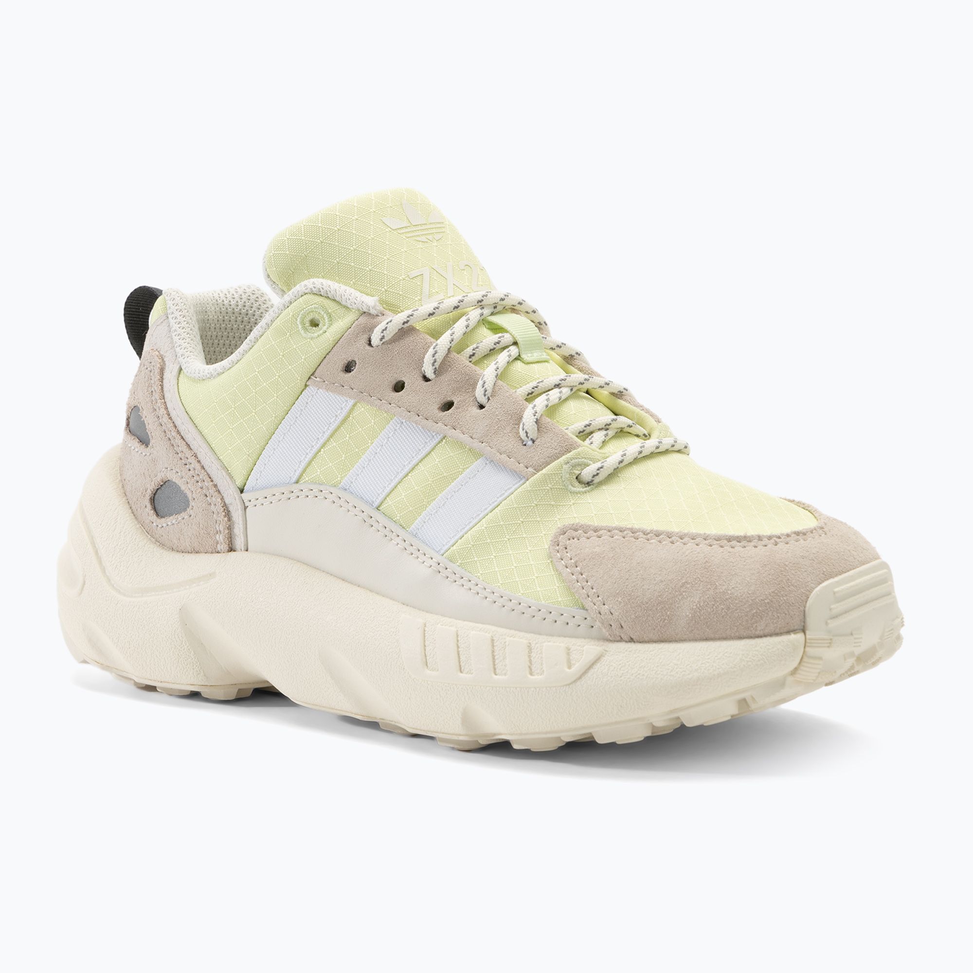 Buty adidas ZX 22 cloud white/cloud white/almost lime 