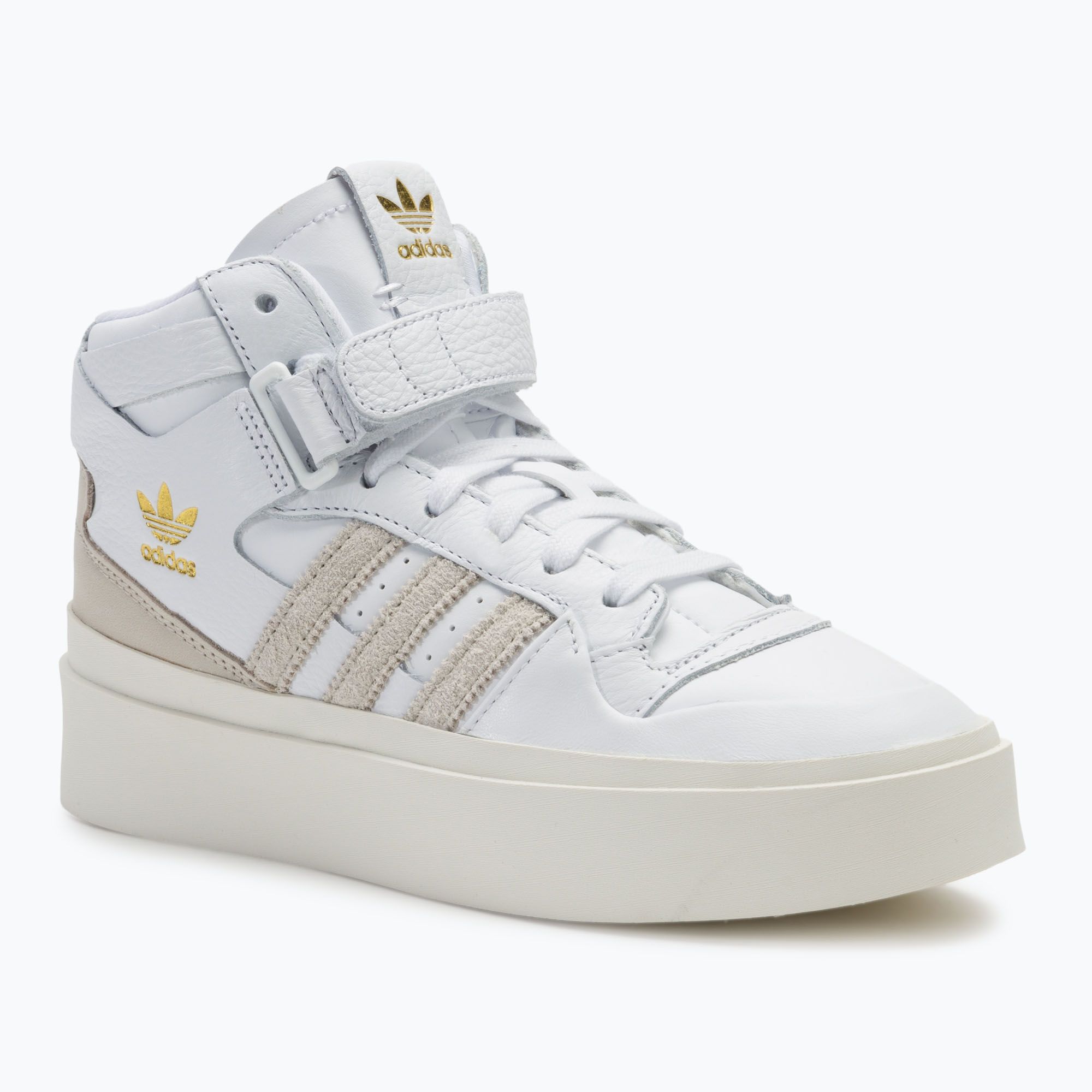 Buty damskie adidas Forum Bonega Mid cloud white/orbit grey/bliss 