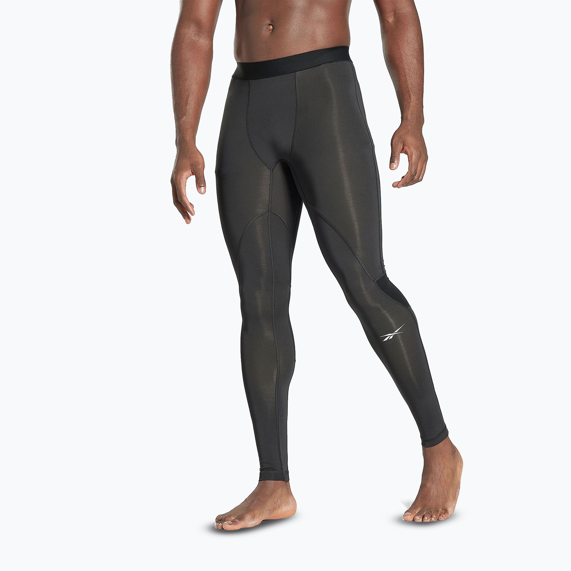 Legginsy męskie Reebok Workout Ready Compression night black 