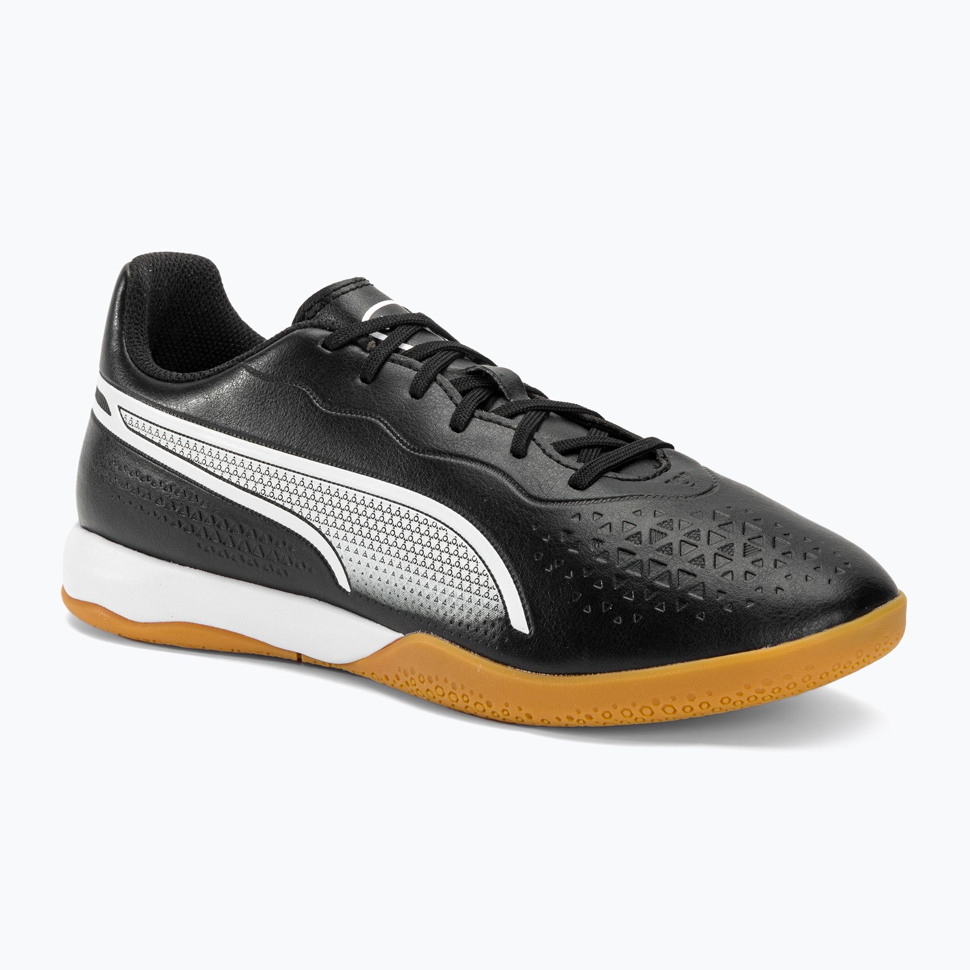 Buty piłkarskie męskie PUMA King Match IT puma black/puma white 