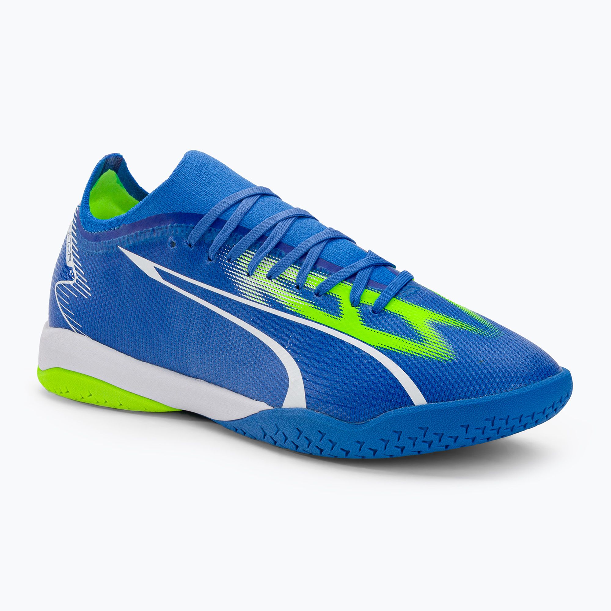 Buty piłkarskie męskie PUMA Ultra Match IT ultra blue/puma white/pro green 