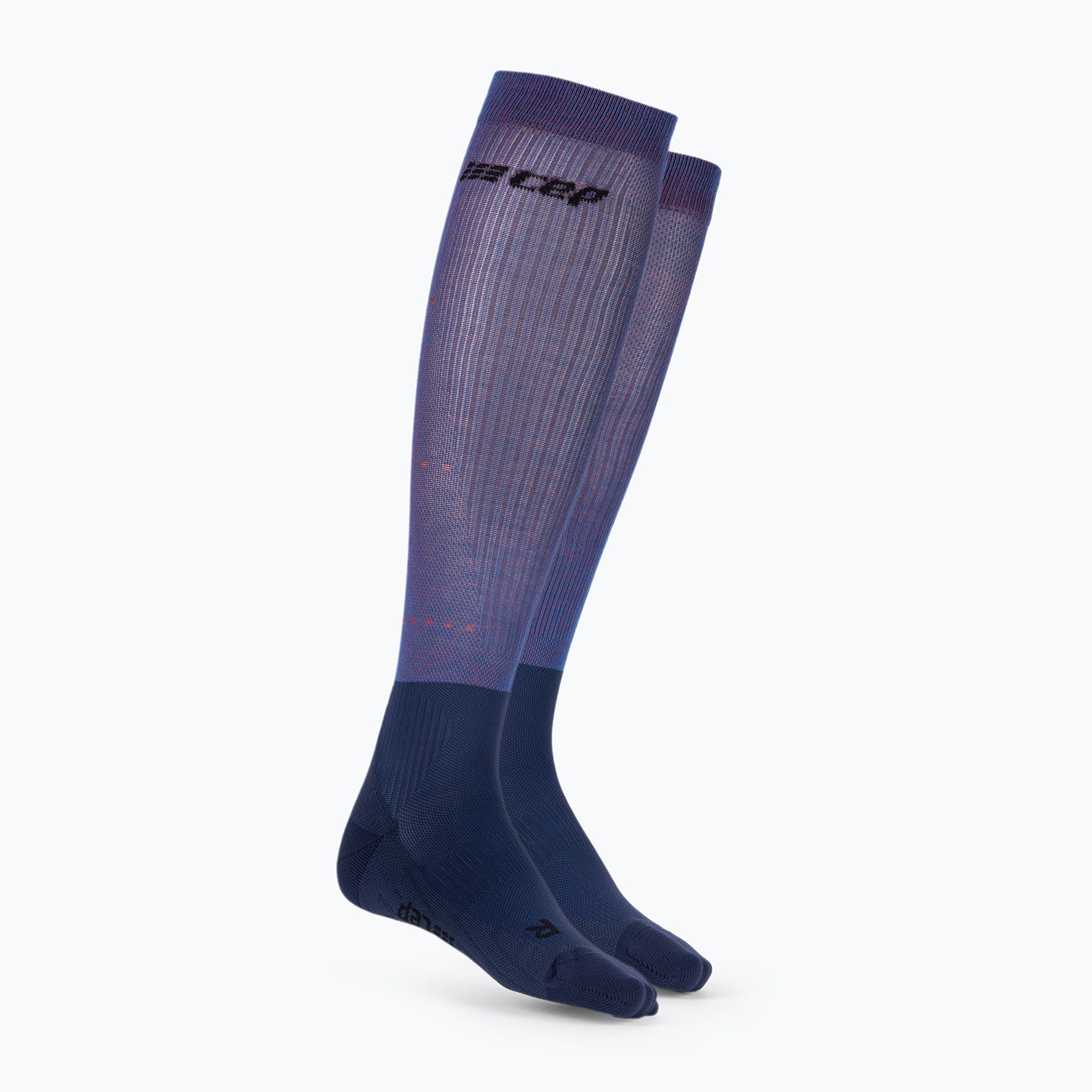 Skarpety kompresyjne damskie CEP Infrared Recovery blue 