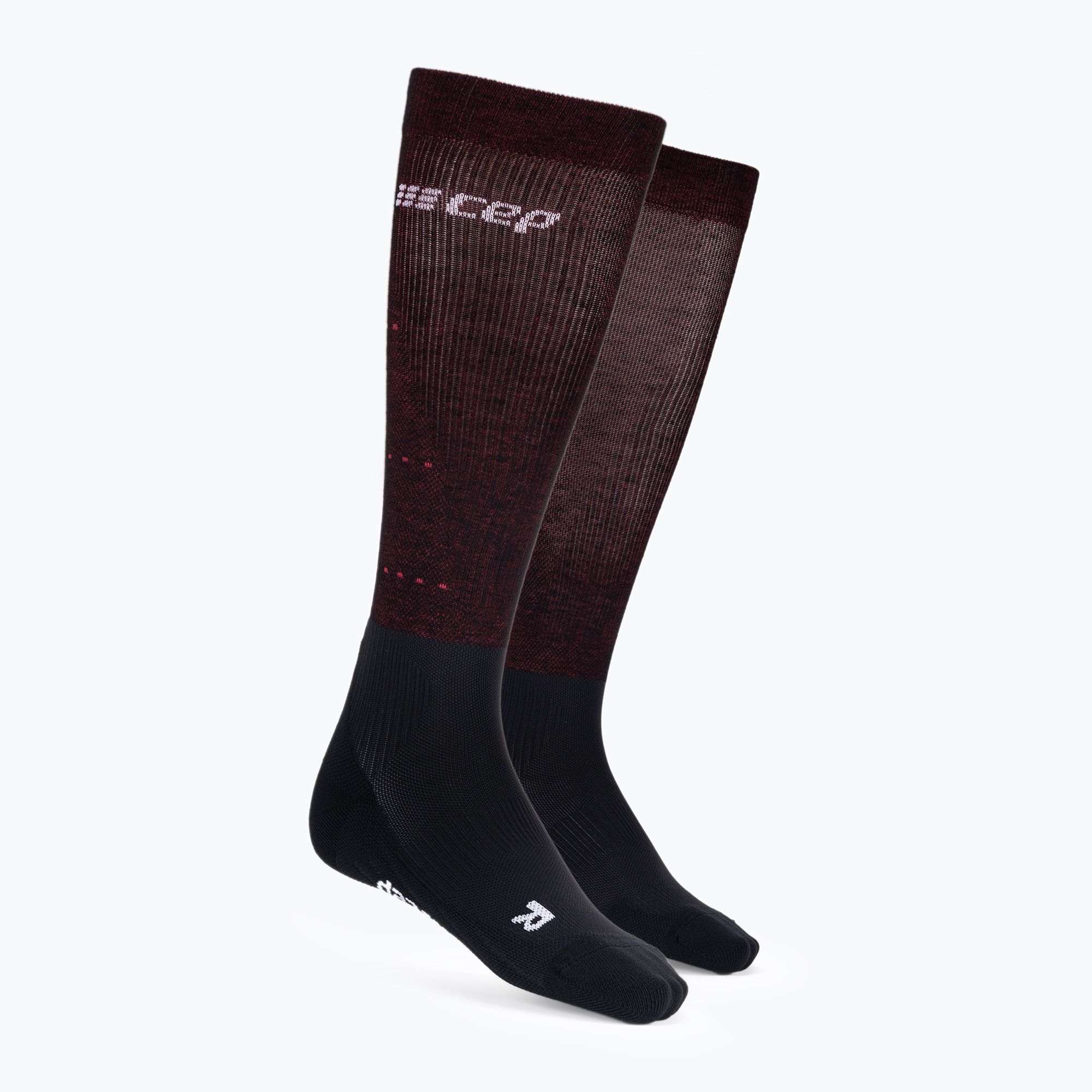 Skarpety kompresyjne męskie CEP Infrared Recovery black/red 