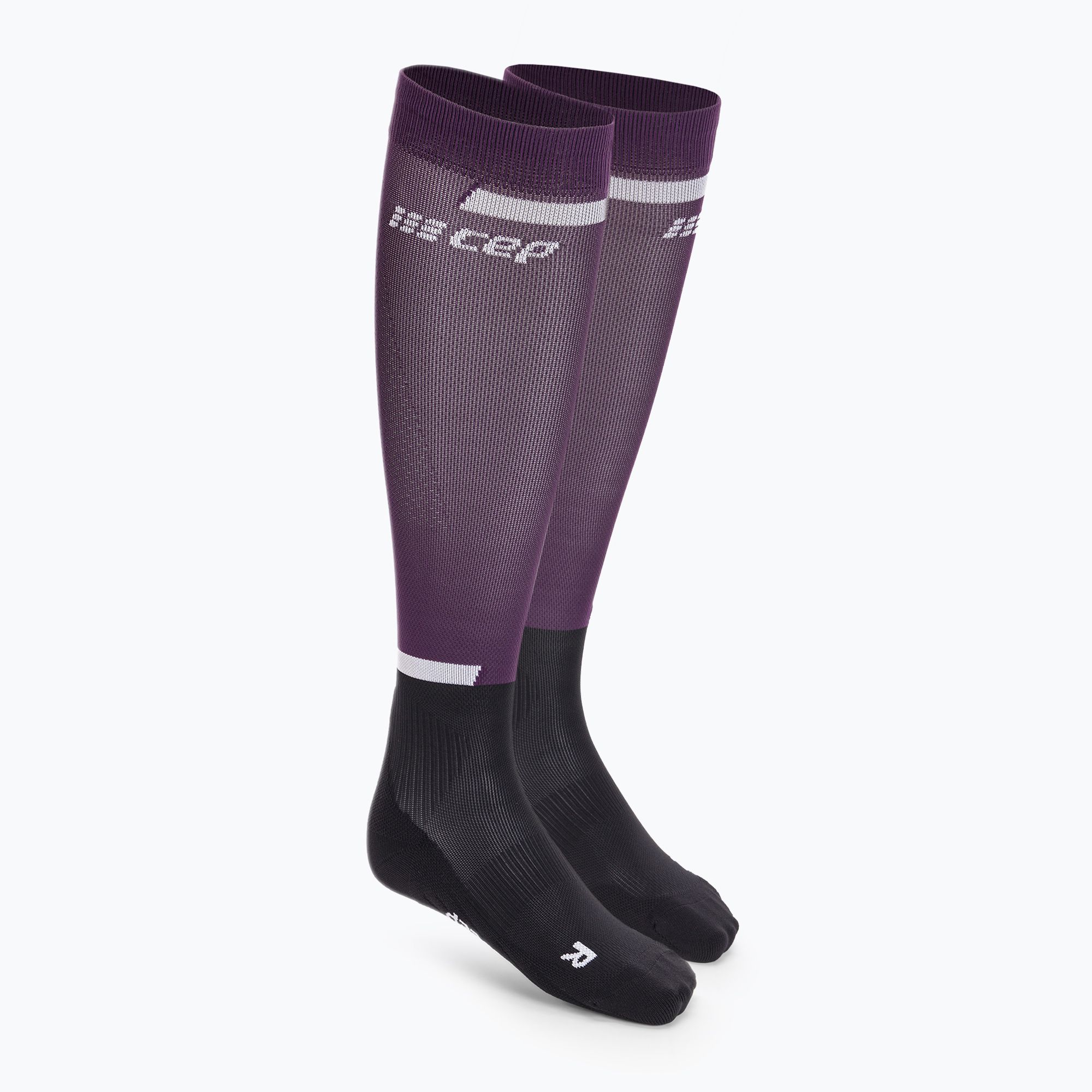 Skarpety kompresyjne damskie CEP Tall 4.0 violet/black 