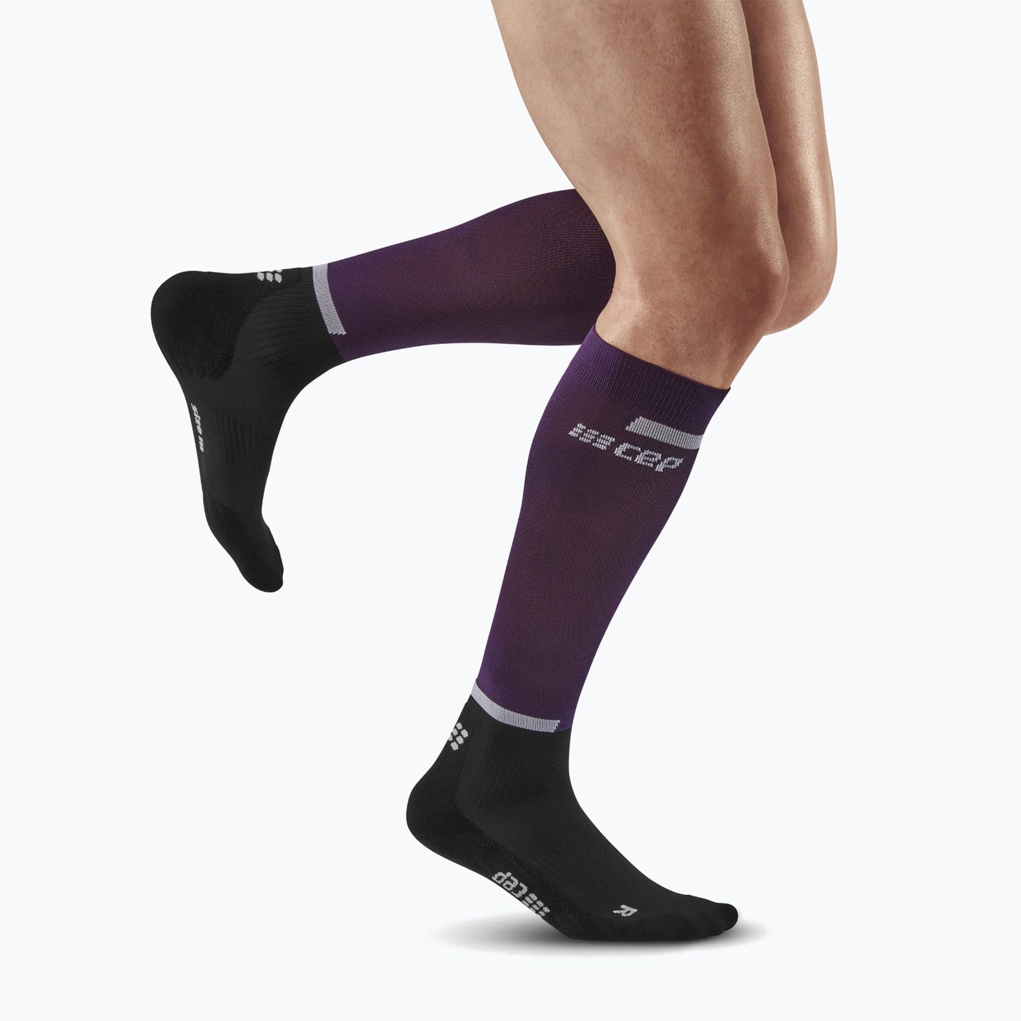 Skarpety kompresyjne męskie CEP Tall 4.0 violet/black 