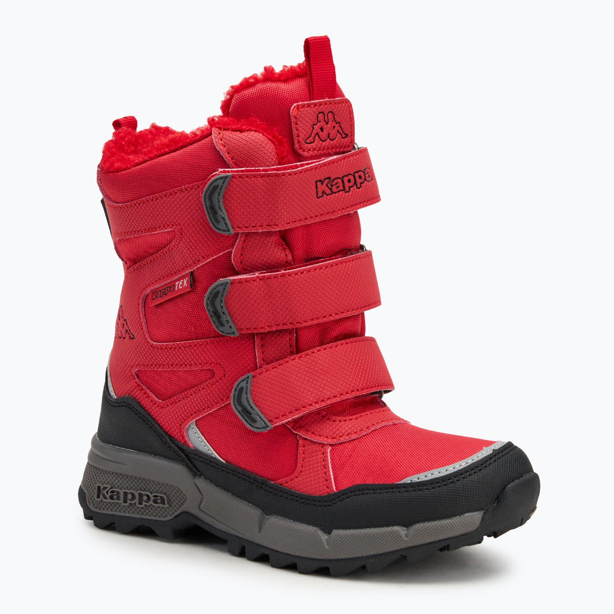 Śniegowce dziecięce Kappa Vipos Tex red/black 