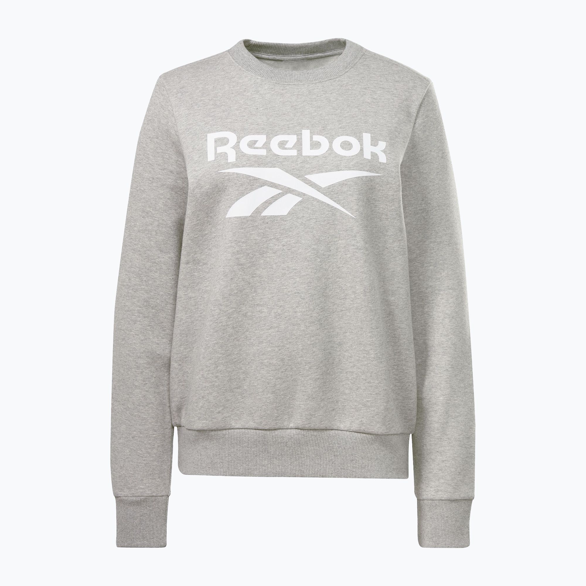 Bluza damska Reebok Identity Big Logo Fleece Crew medium grey heather 