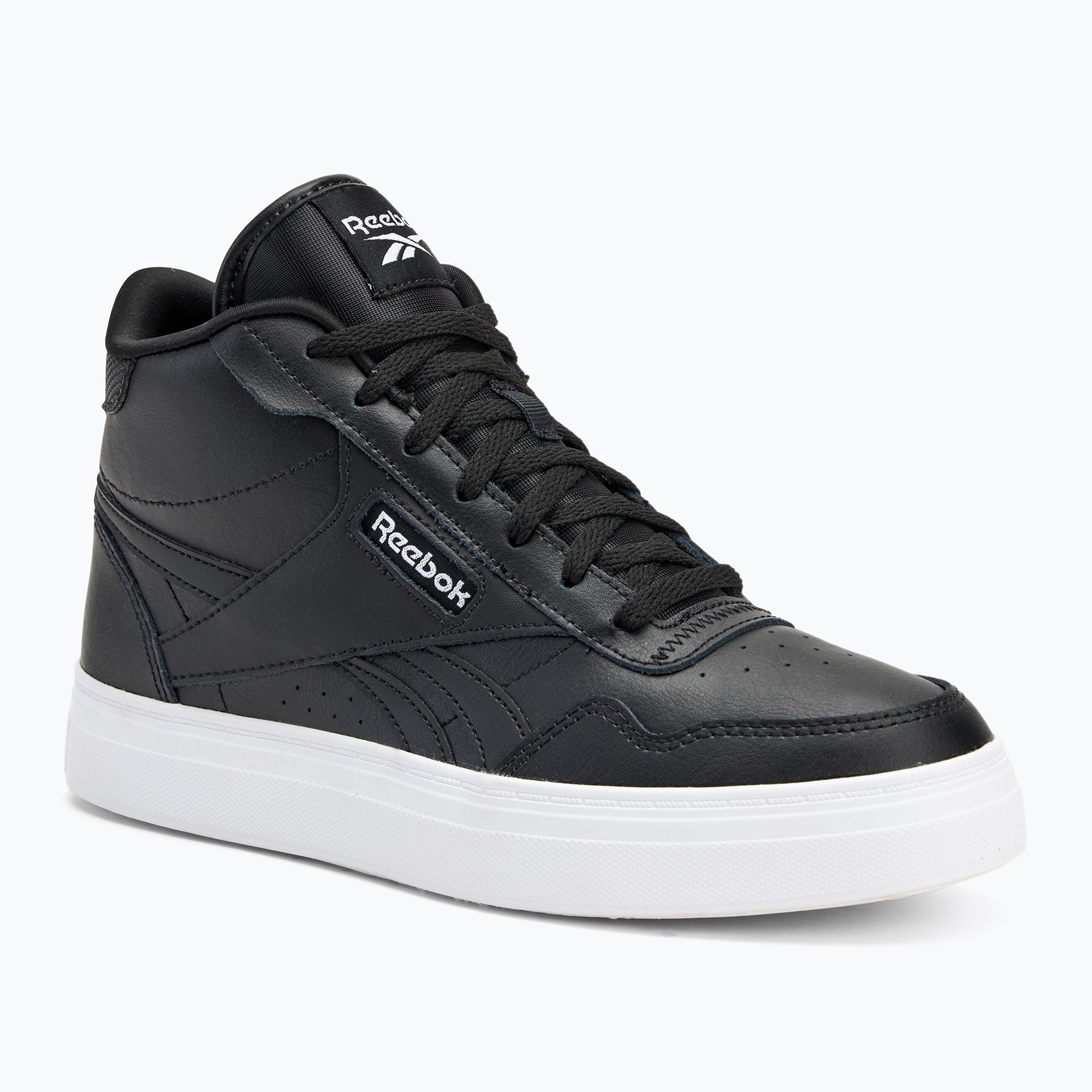 Buty damskie Reebok Court Advance Bold High core black/cloud white/core black 