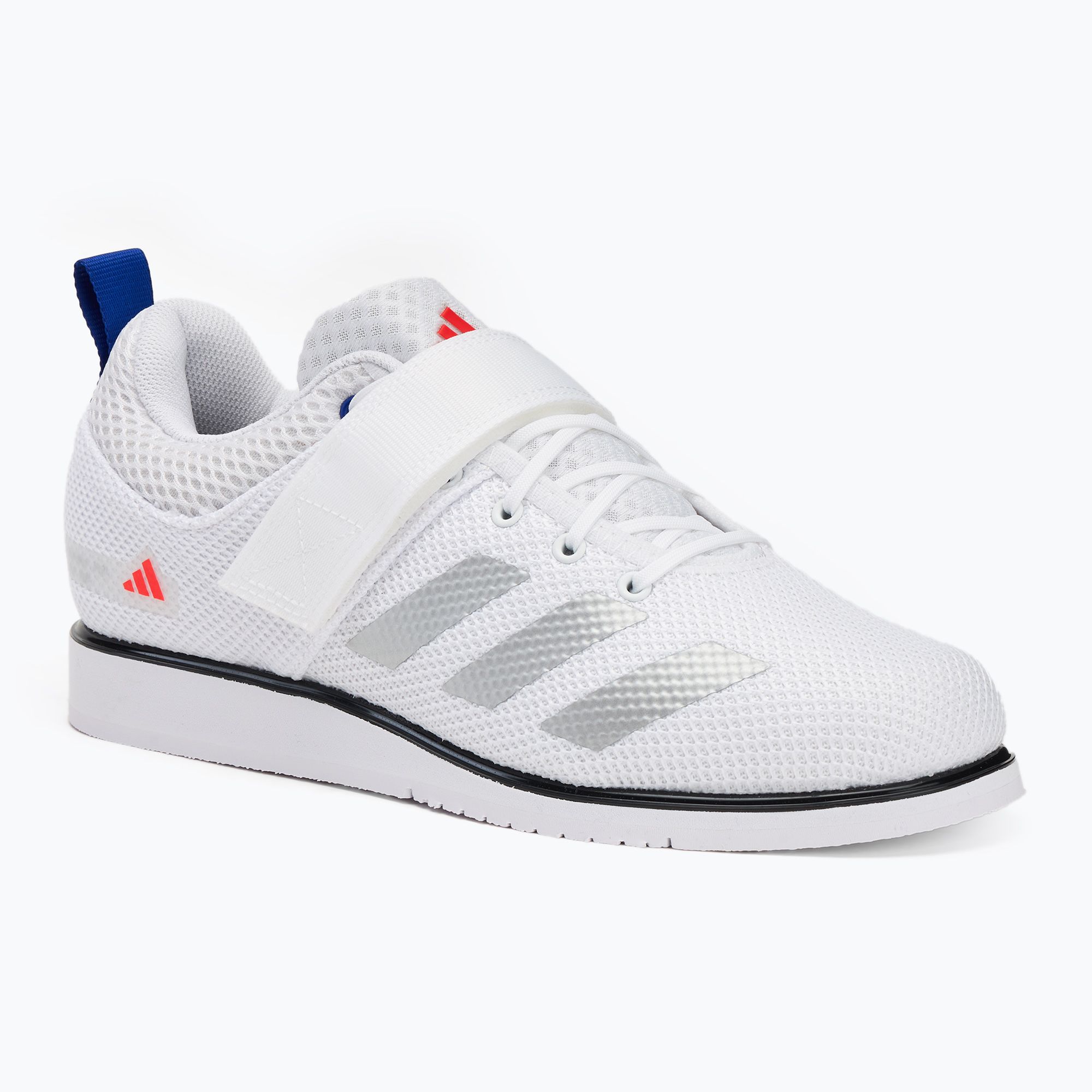 Buty do podnoszenia ciężarów męskie adidas Powerlift 5 cloud white/ core black/ grey two 