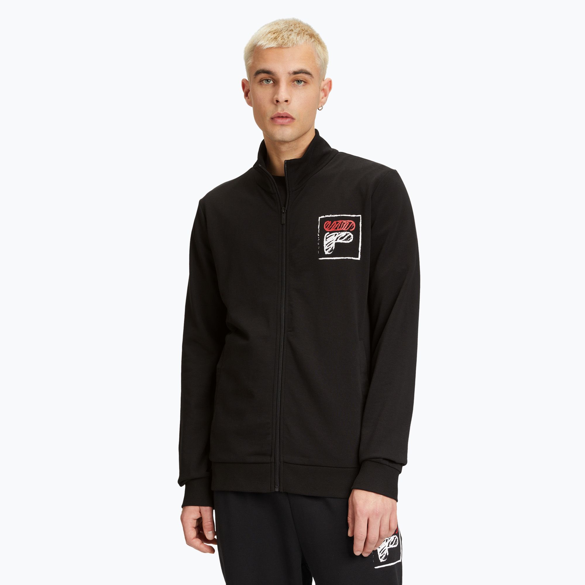Bluza męska FILA Luton Track black 