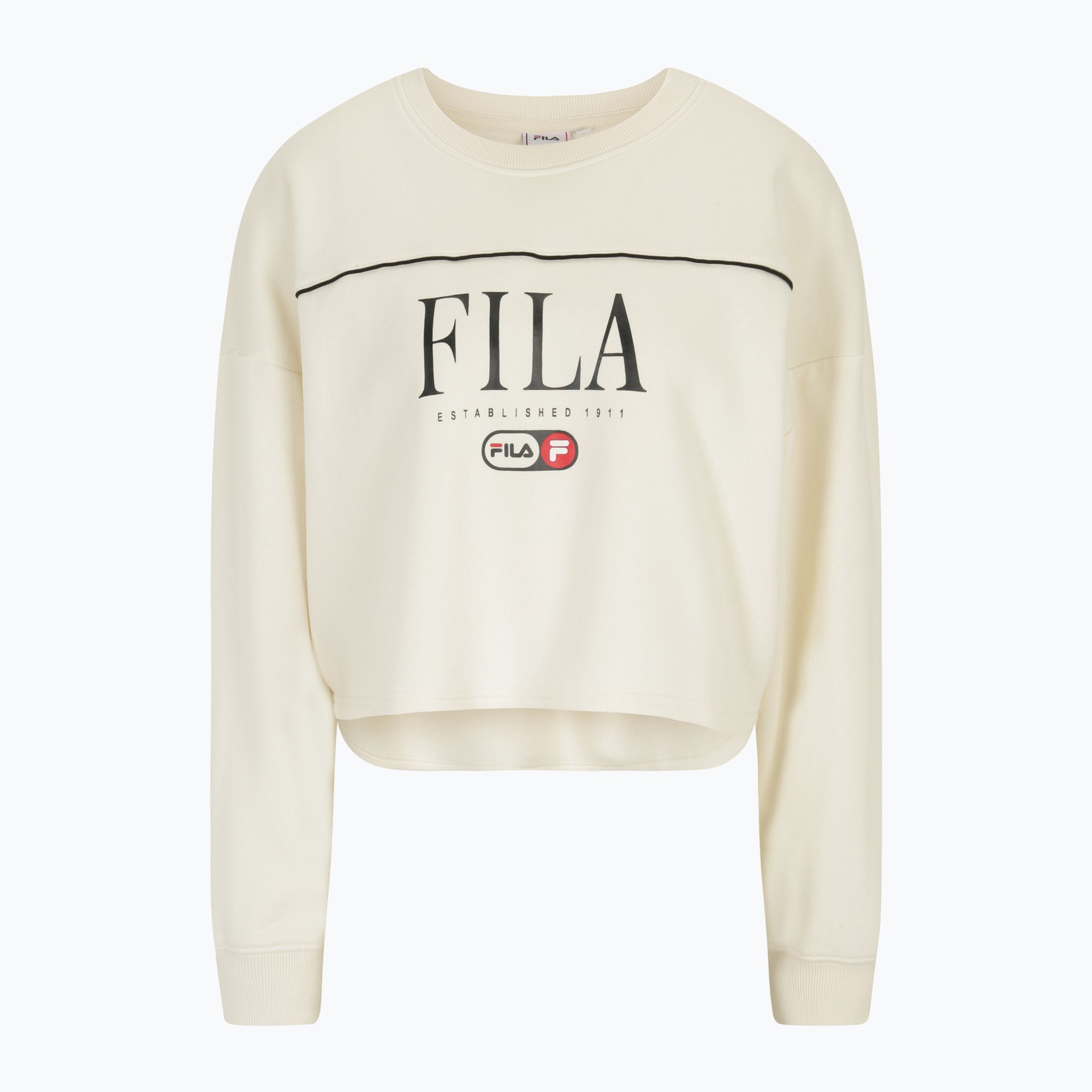 Bluza damska FILA Lewistown Crew Sweat antique white 