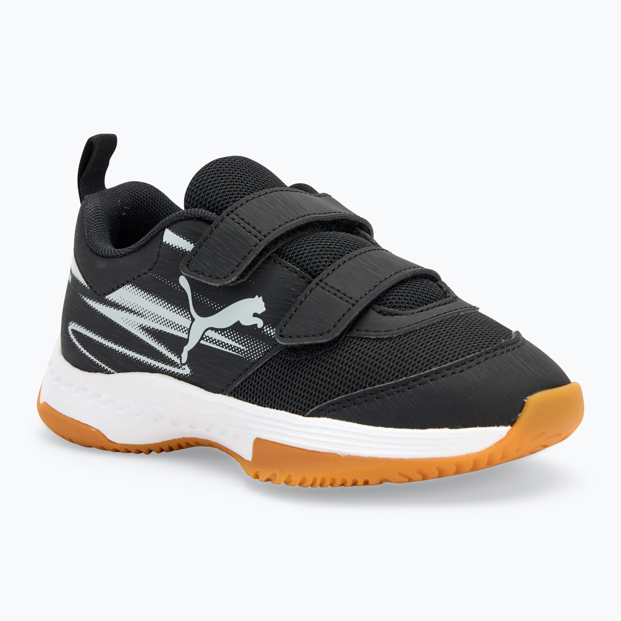 Buty do sportów halowych dziecięce PUMA Varion II V Jr puma black/cool light gray/gum 