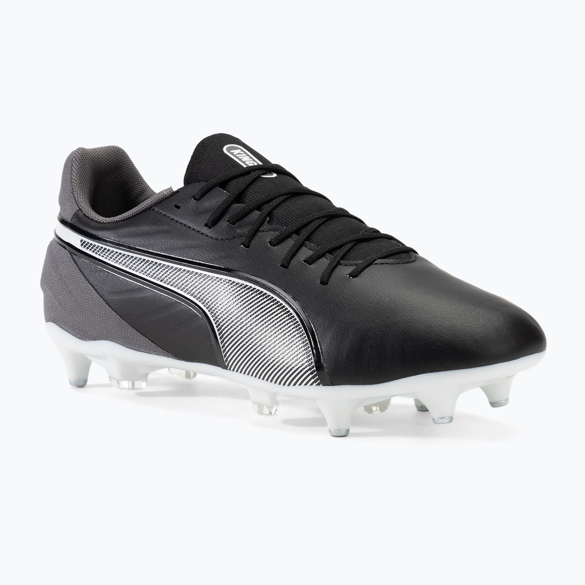 Buty piłkarskie męskie PUMA King Match MxSG puma black/puma white/cool dark gray 