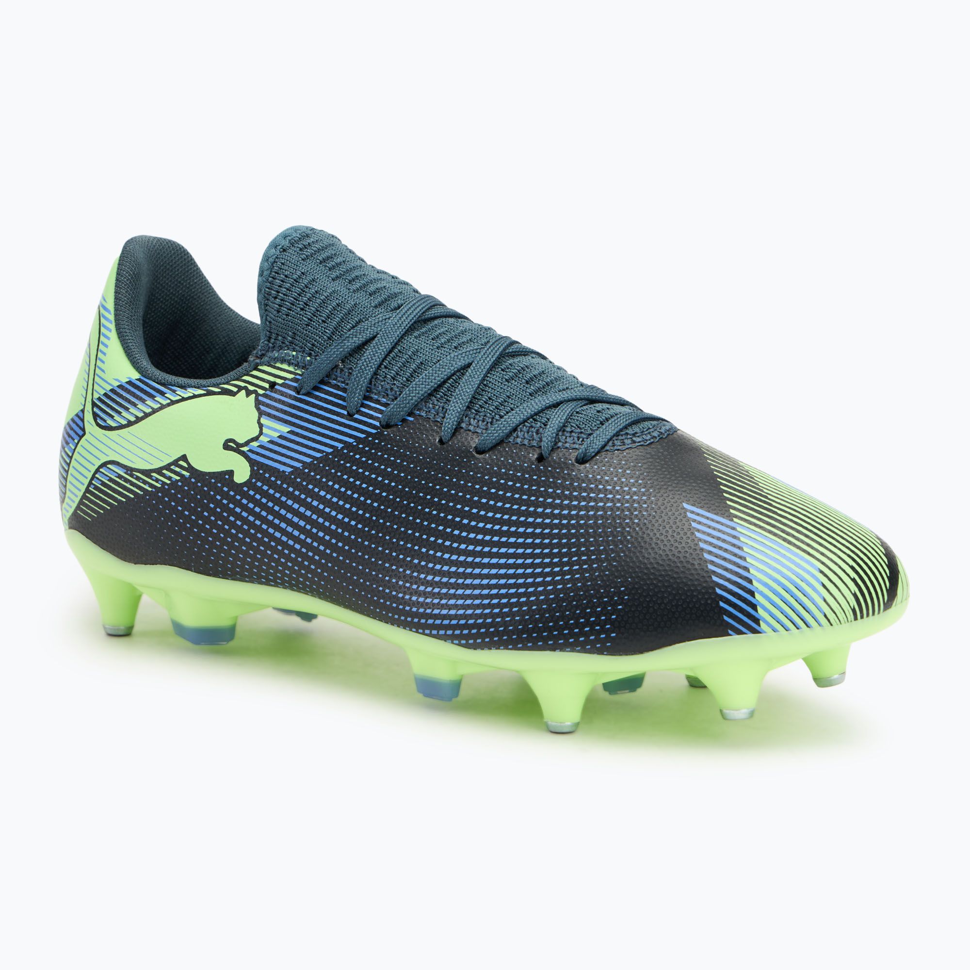 Buty piłkarskie PUMA Future 7 Play MxSG grey skies/elektro purple 