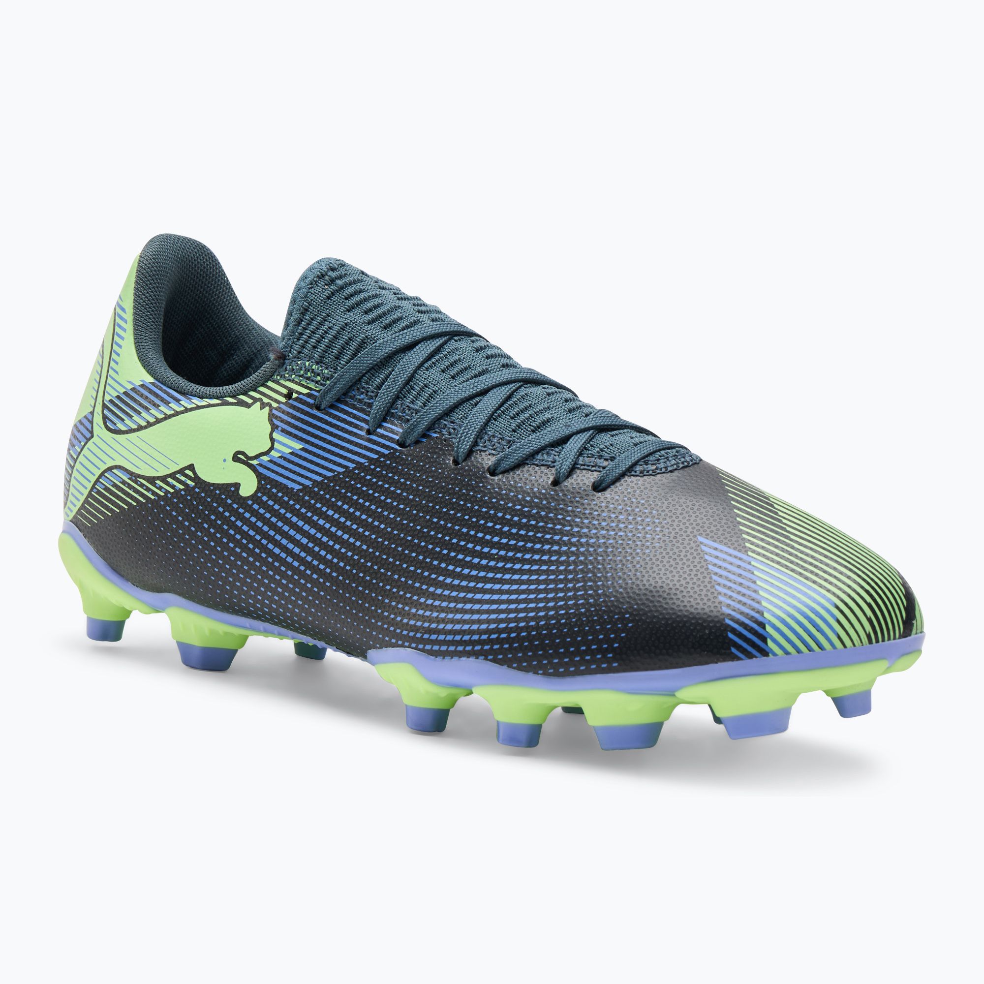 Buty piłkarskie PUMA Future 7 Play FG/AG grey skies/elektro purple 
