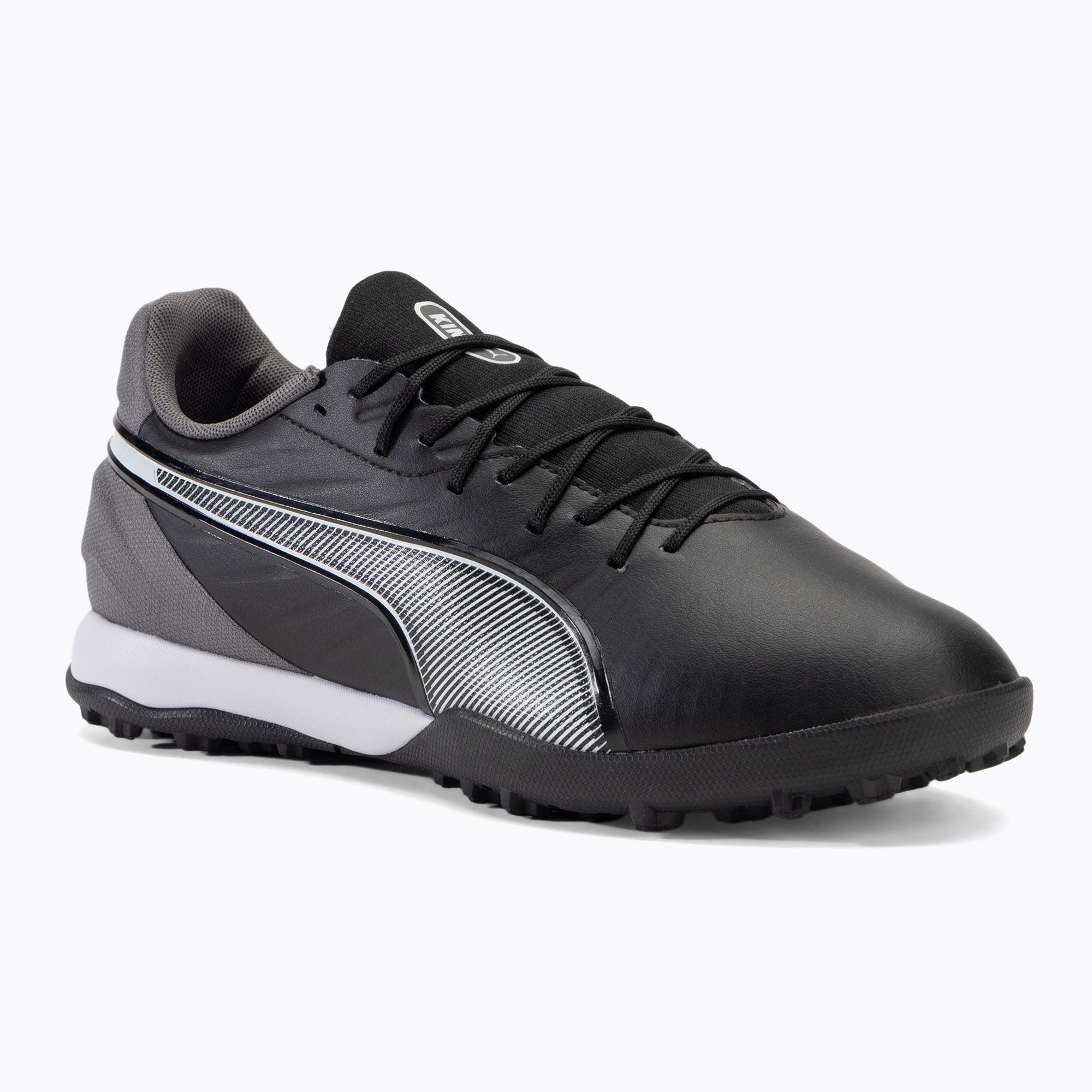 Buty piłkarskie PUMA King Match TT puma black/puma white/cool dark gray 