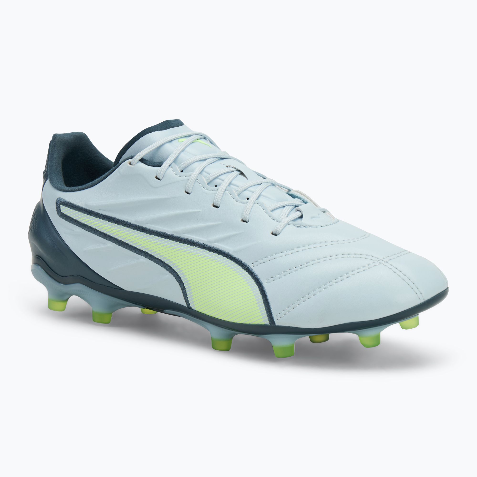 Buty piłkarskie męskie PUMA King Pro FG/AG frosted dew/fizzy apple 