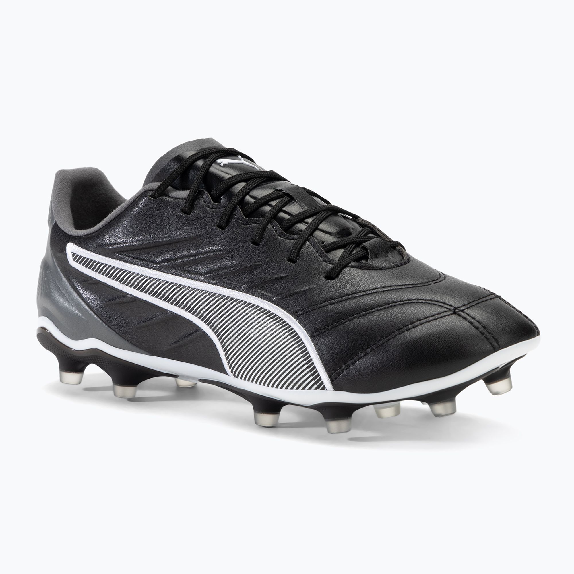 Buty piłkarskie męskie PUMA King Pro FG/AG puma black/puma white/cool dark grey 