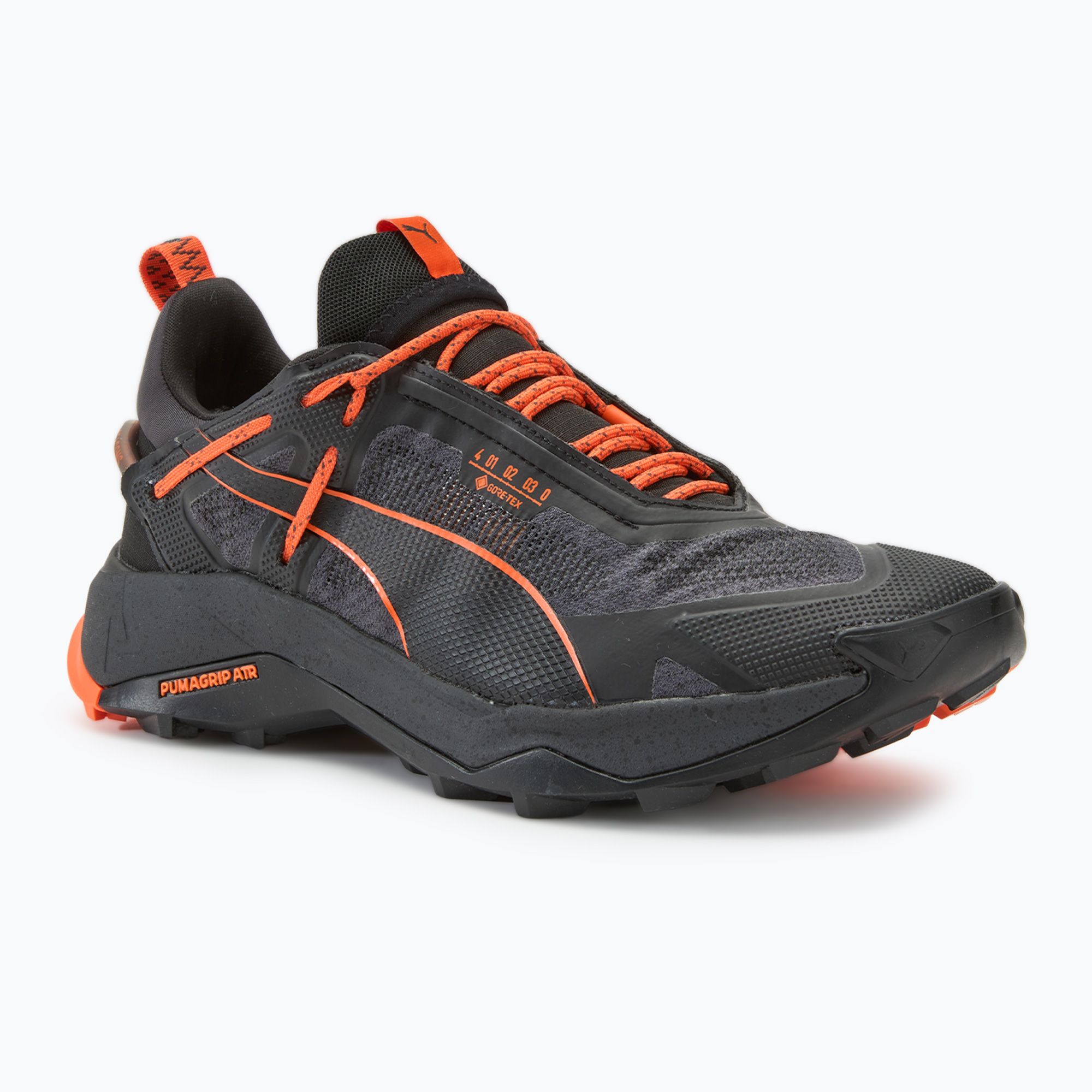 Buty turystyczne męskie PUMA Explore Nitro GTX puma black/flat dark gray/flame flicker 
