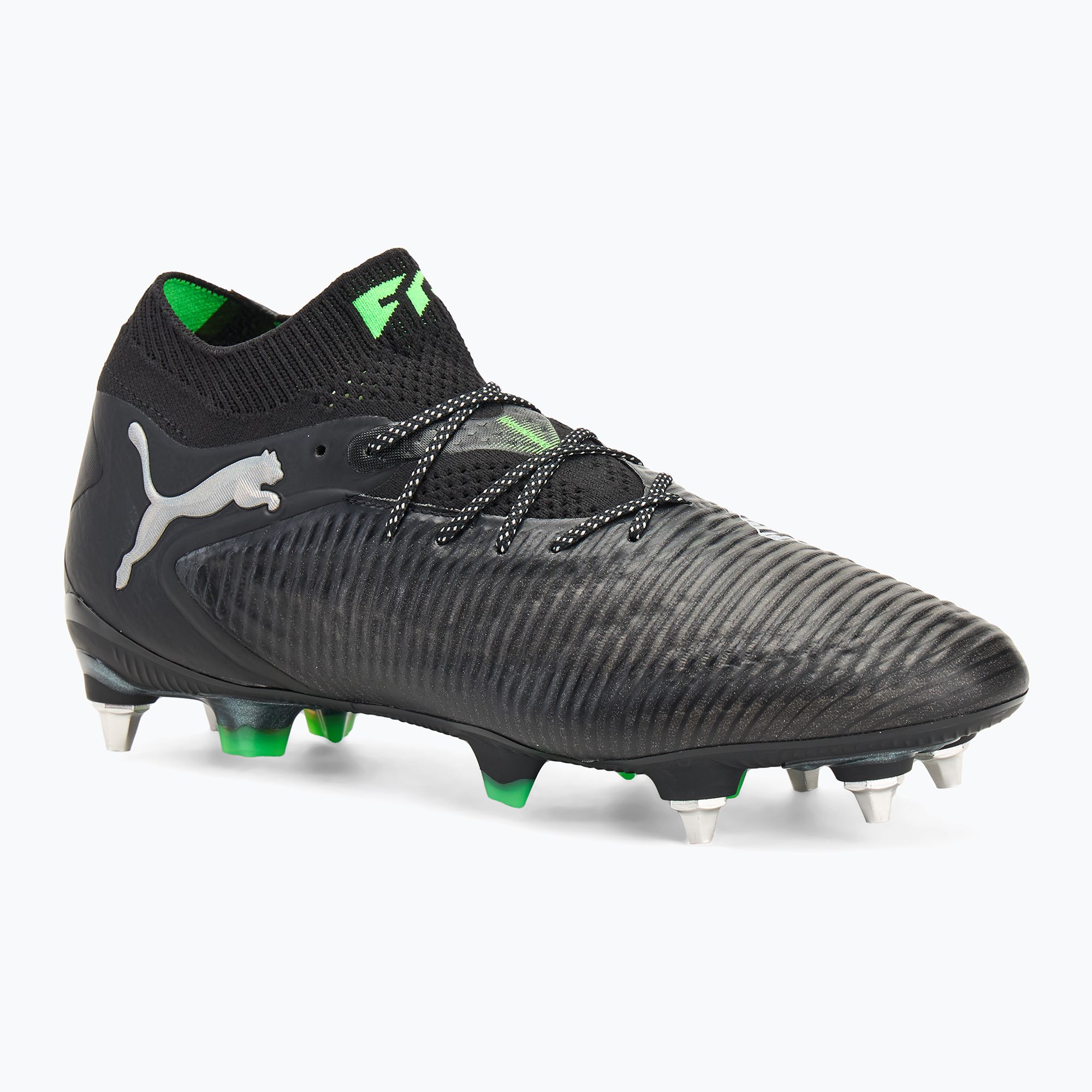 Buty piłkarskie męskie PUMA Future 8 Ultimate MxSG puma black/cool light gray/fluo green 