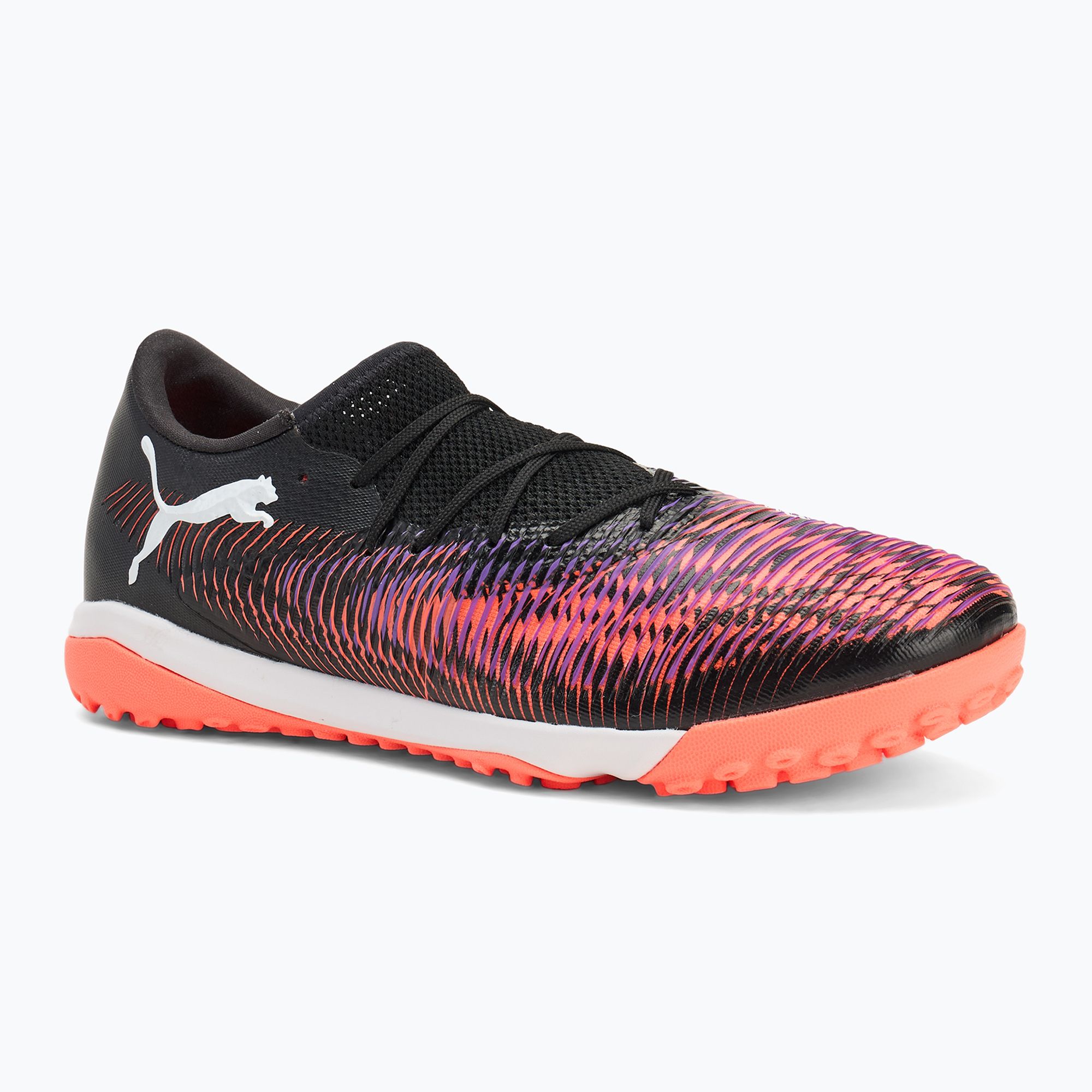 Buty piłkarskie męskie PUMA Future 8 Match Low TT puma black/ puma white/ glowing red 