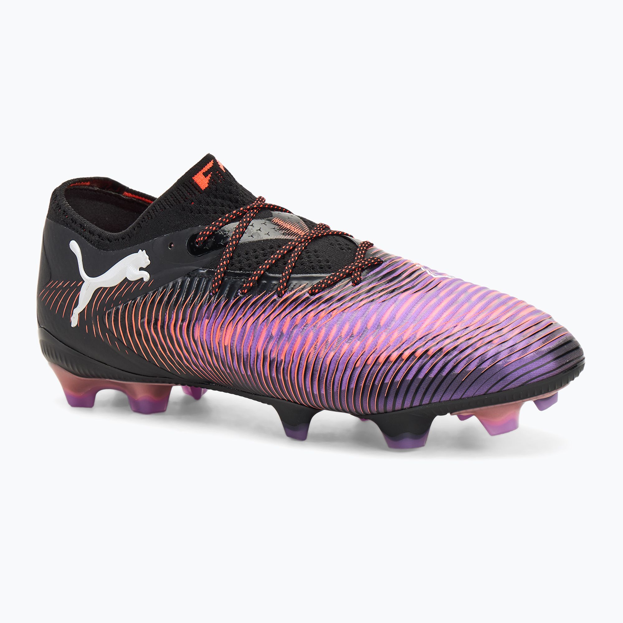 Buty piłkarskie męskie PUMA Future 8 Ultimate Low FG puma black/puma white/glowing red 