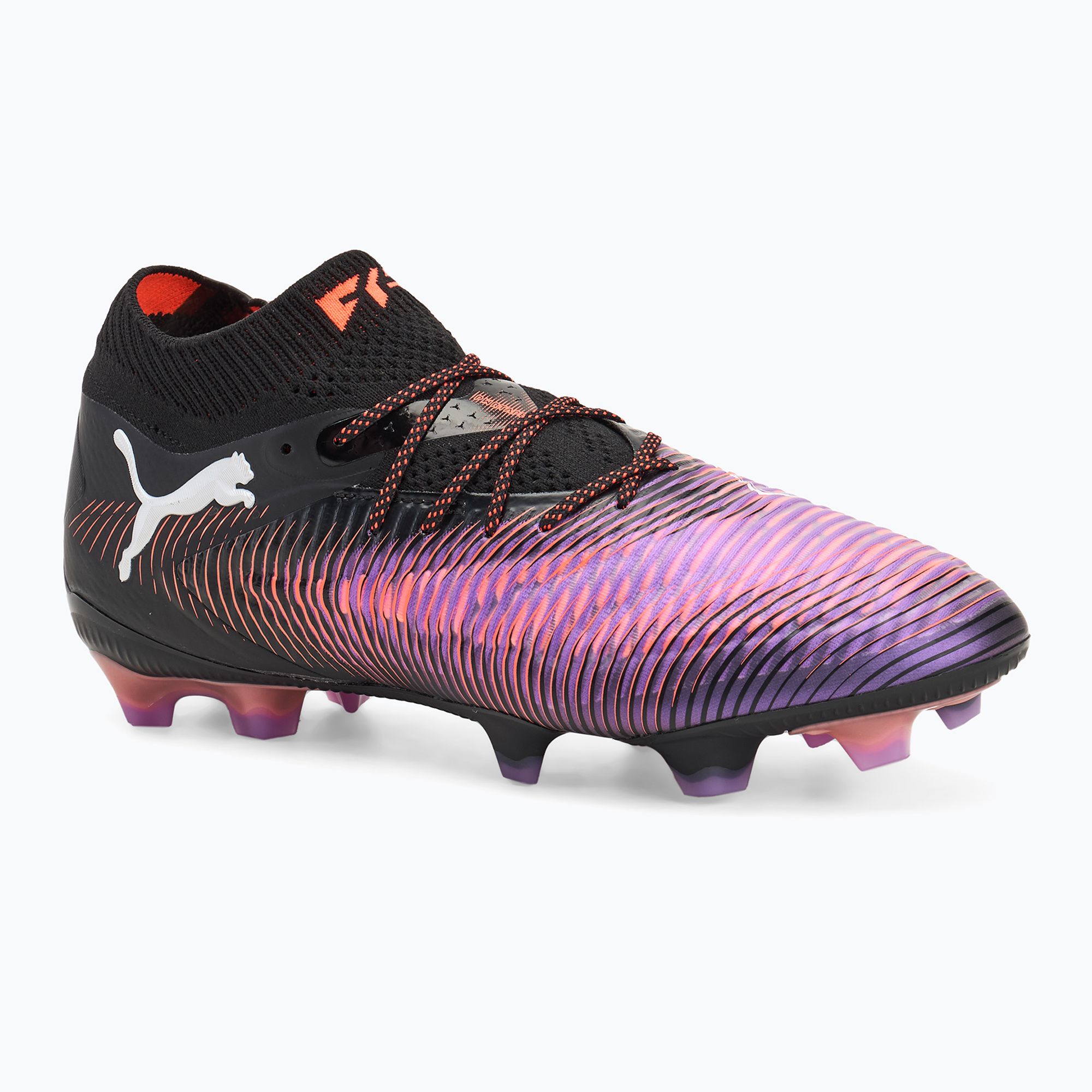 Buty piłkarskie męskie PUMA Future 8 Ultimate FG puma black/puma white/glowing red 