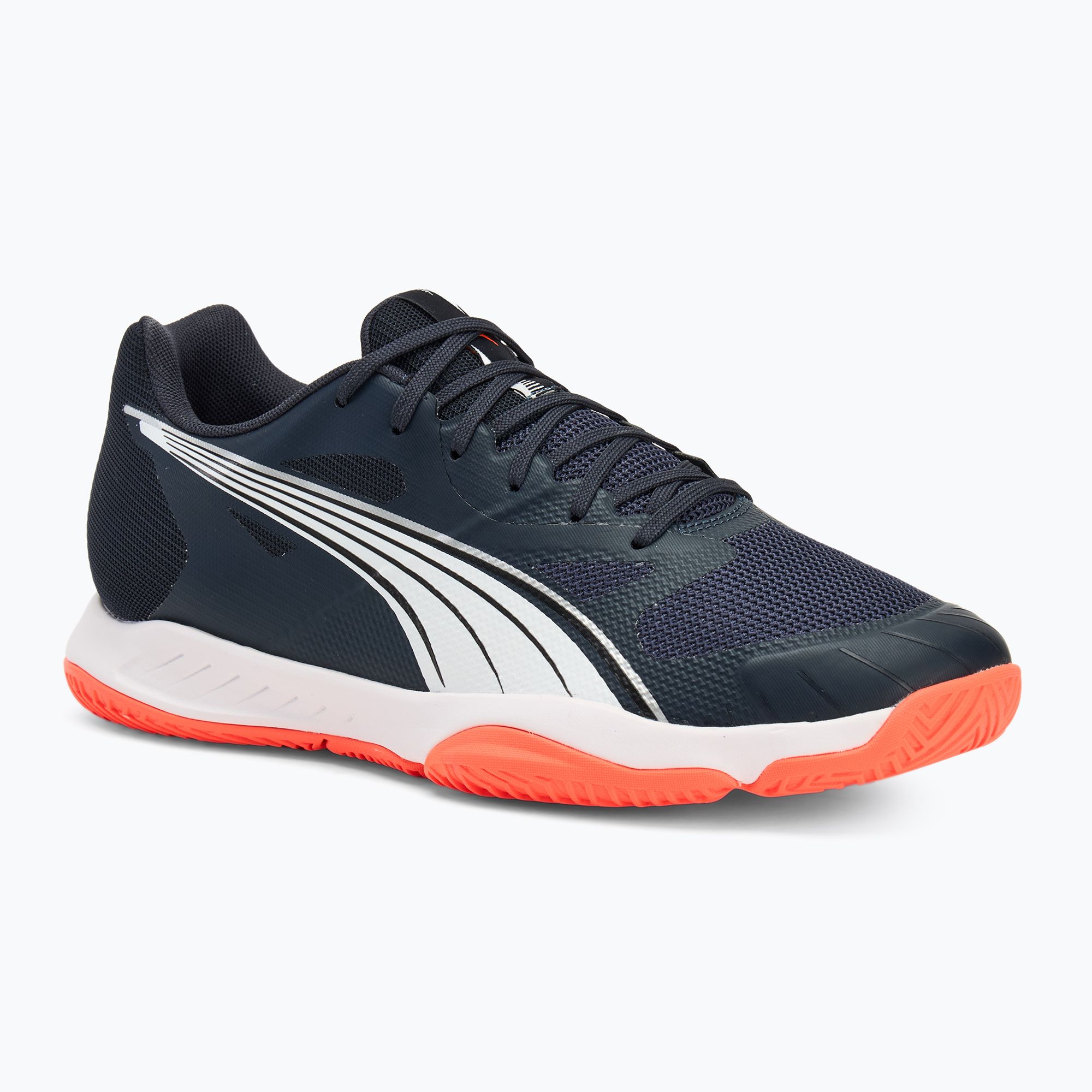Buty do piłki ręcznej PUMA Eliminate Turbo parisian night/ puma white/ glowning red 