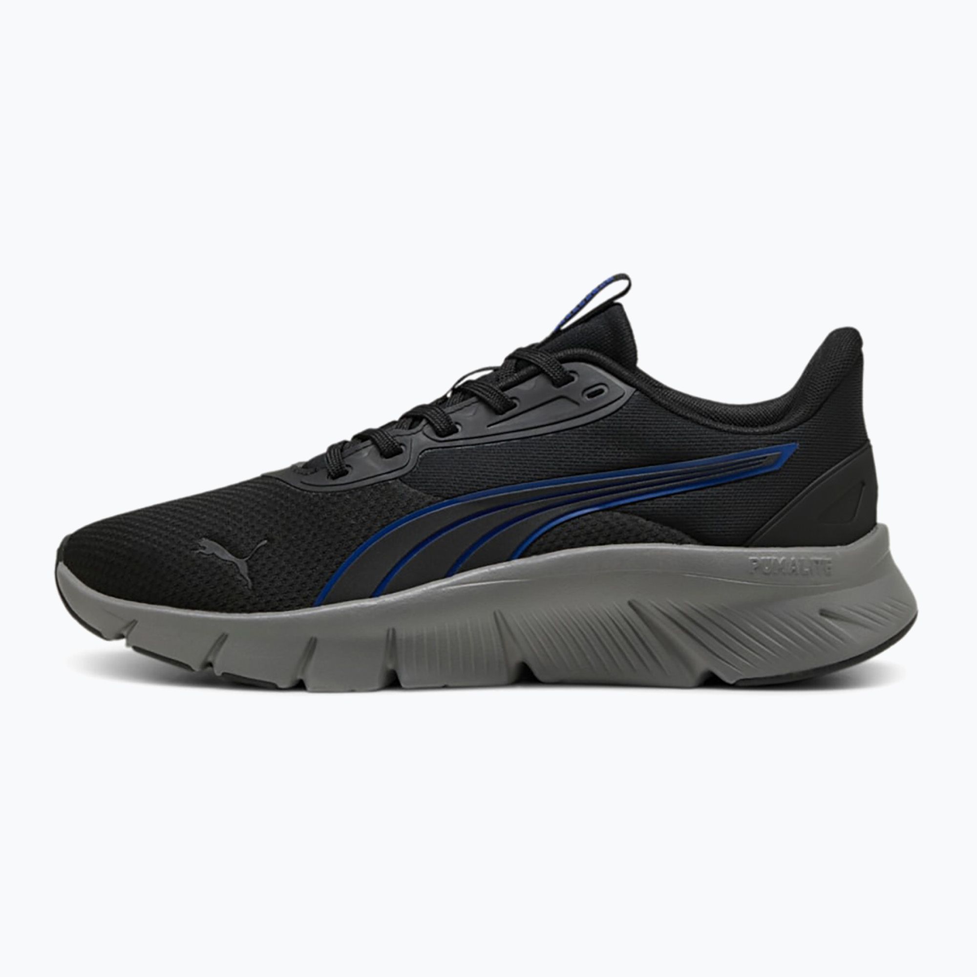 Buty do biegania PUMA Flexfocus Lite Modern Woven puma black/vivid blue 