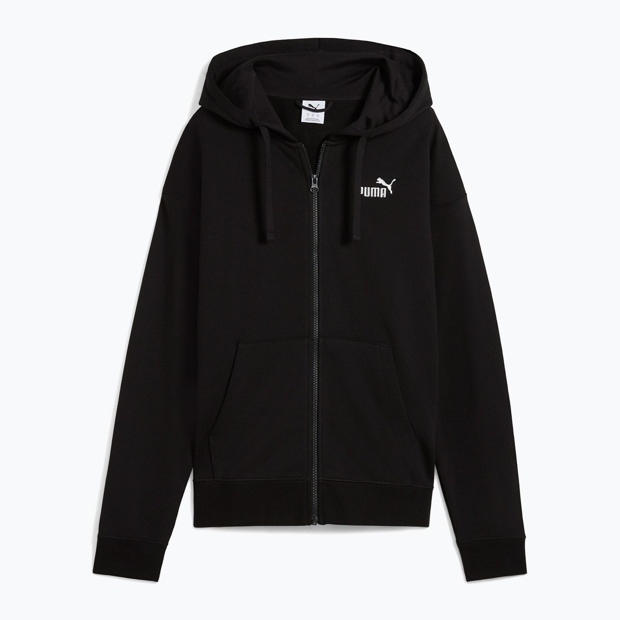 Bluza damska PUMA ESS Small No. 1 Logo Comfort Full-Zip puma black 