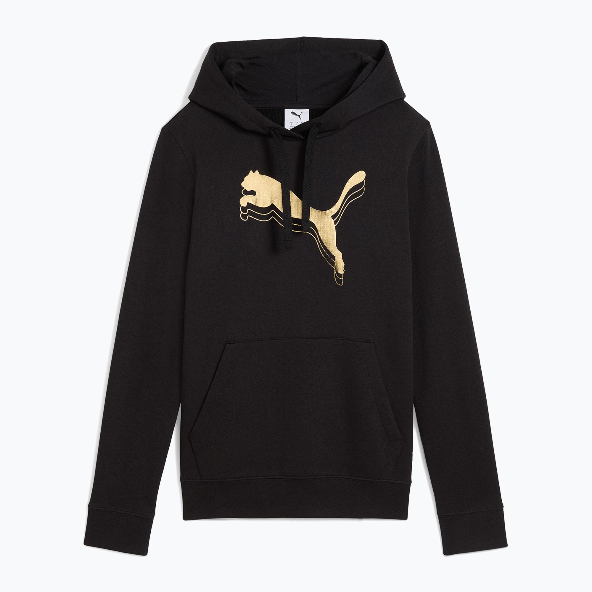 Bluza damska PUMA  ESS Metalic Hoodie TR puma black/metallic gold 
