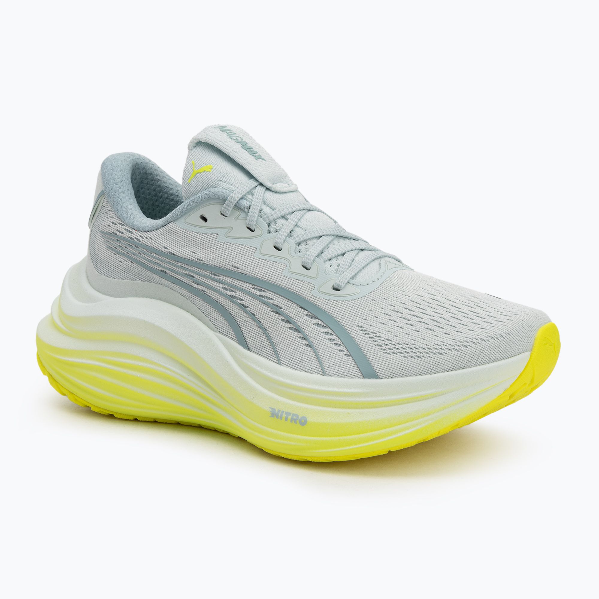 Buty do biegania damskie PUMA MagMax Nitro peaceful blue/yellow alert 