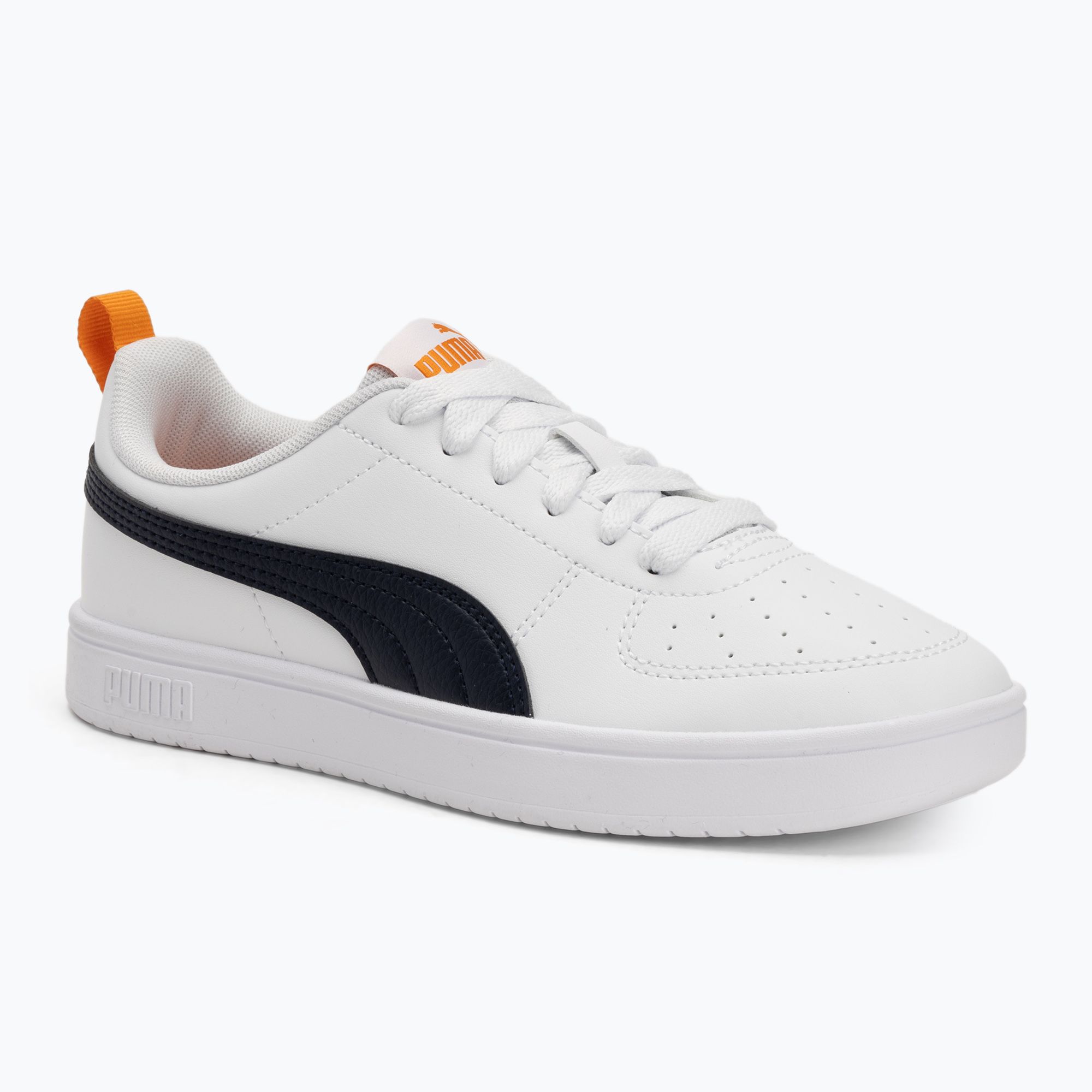 Buty juniorskie PUMA Rickie Jr puma white/new navy/dark poppy 