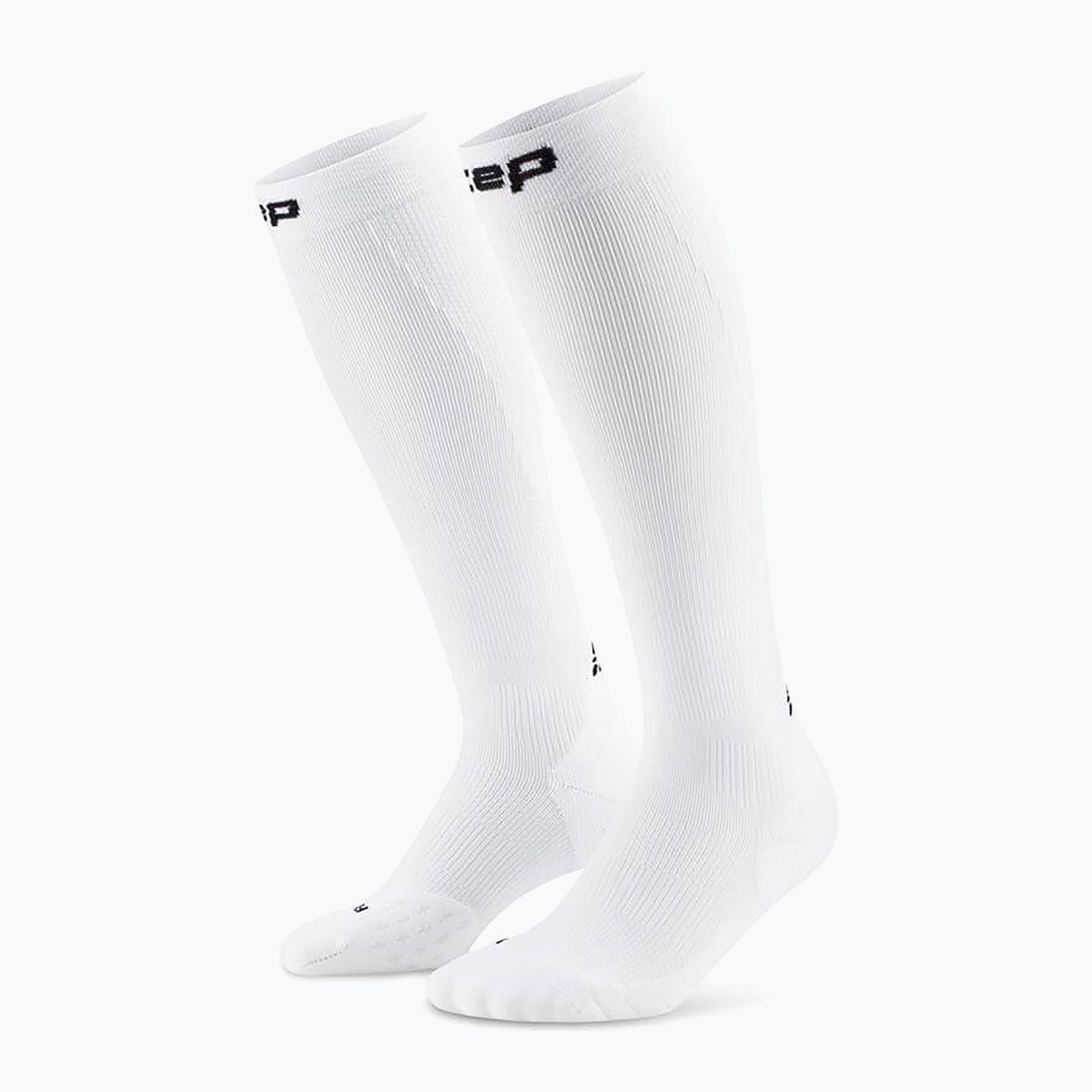 Skarpety kompresyjne damskie CEP Run Tall 5.0 white 