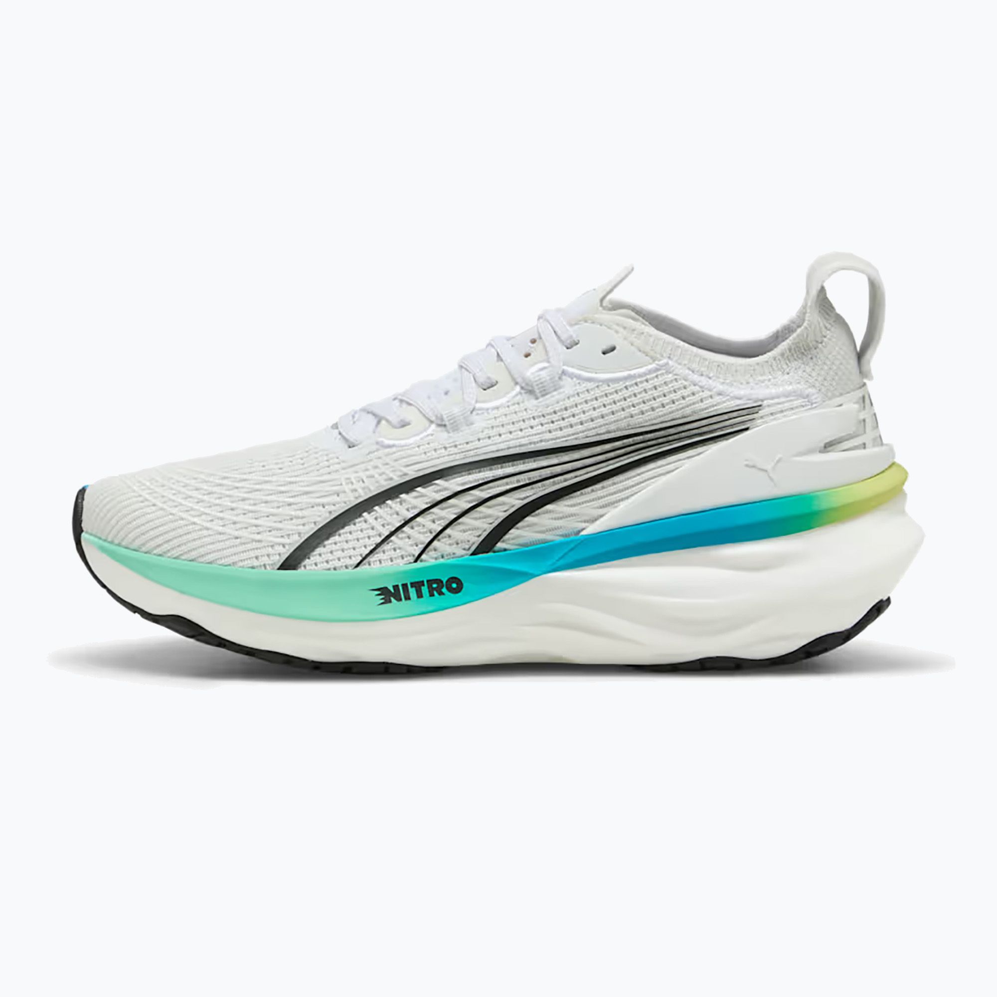 Buty do biegania damskie PUMA ForeverRun Nitro 2 puma white/mint melt 