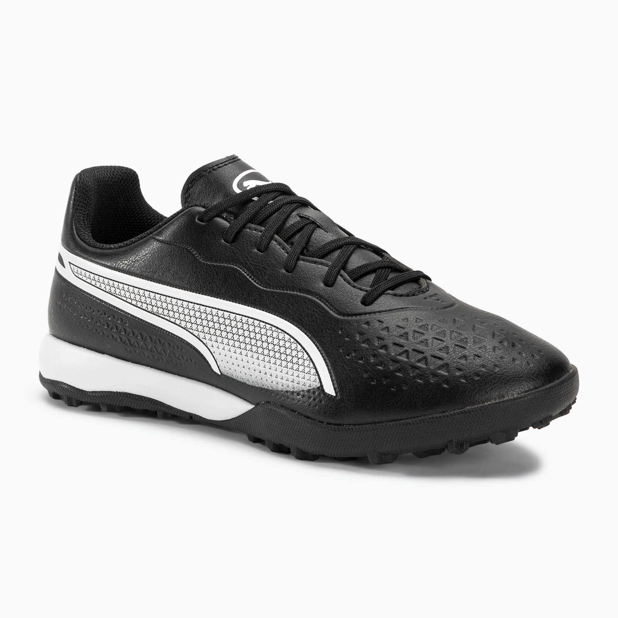 Buty piłkarskie męskie PUMA King Match TT puma black/puma white 