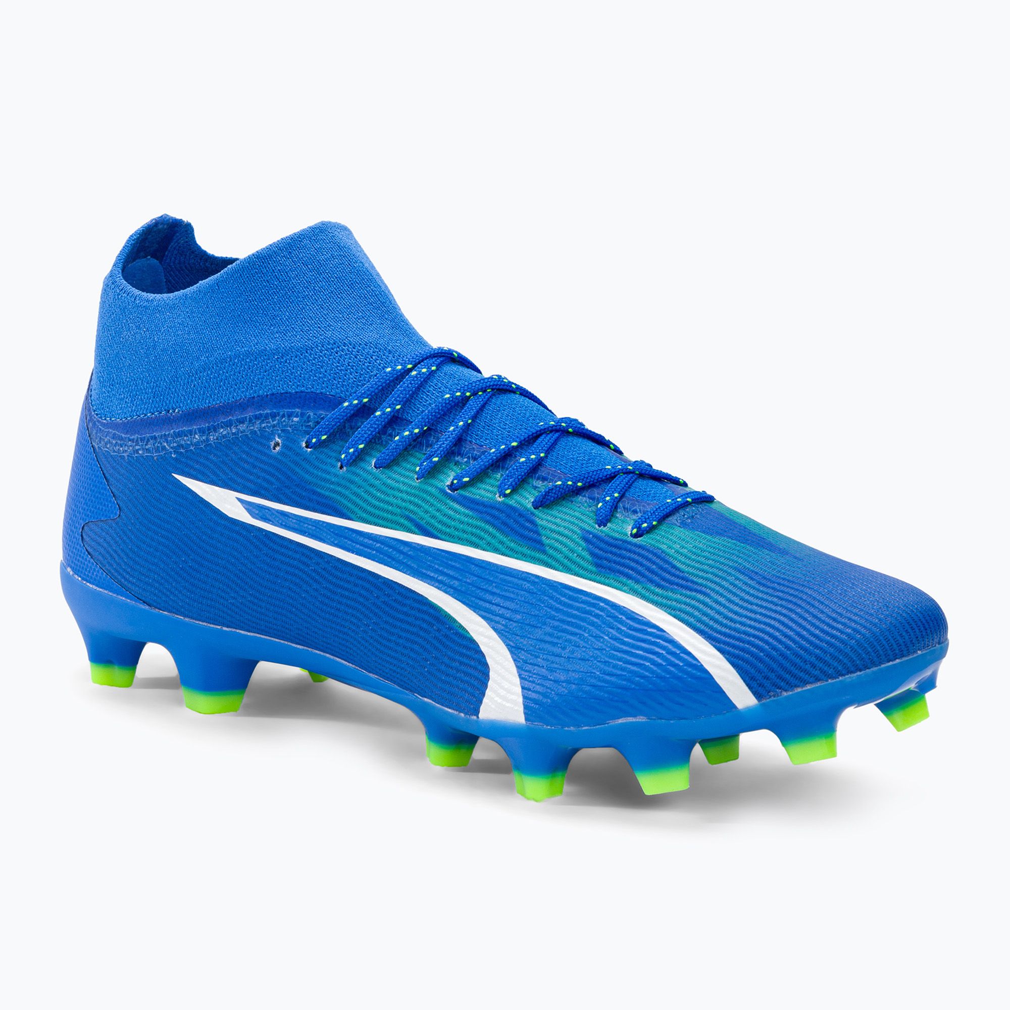 Buty piłkarskie męskie PUMA Ultra Pro FG/AG ultra blue/puma white/pro green 