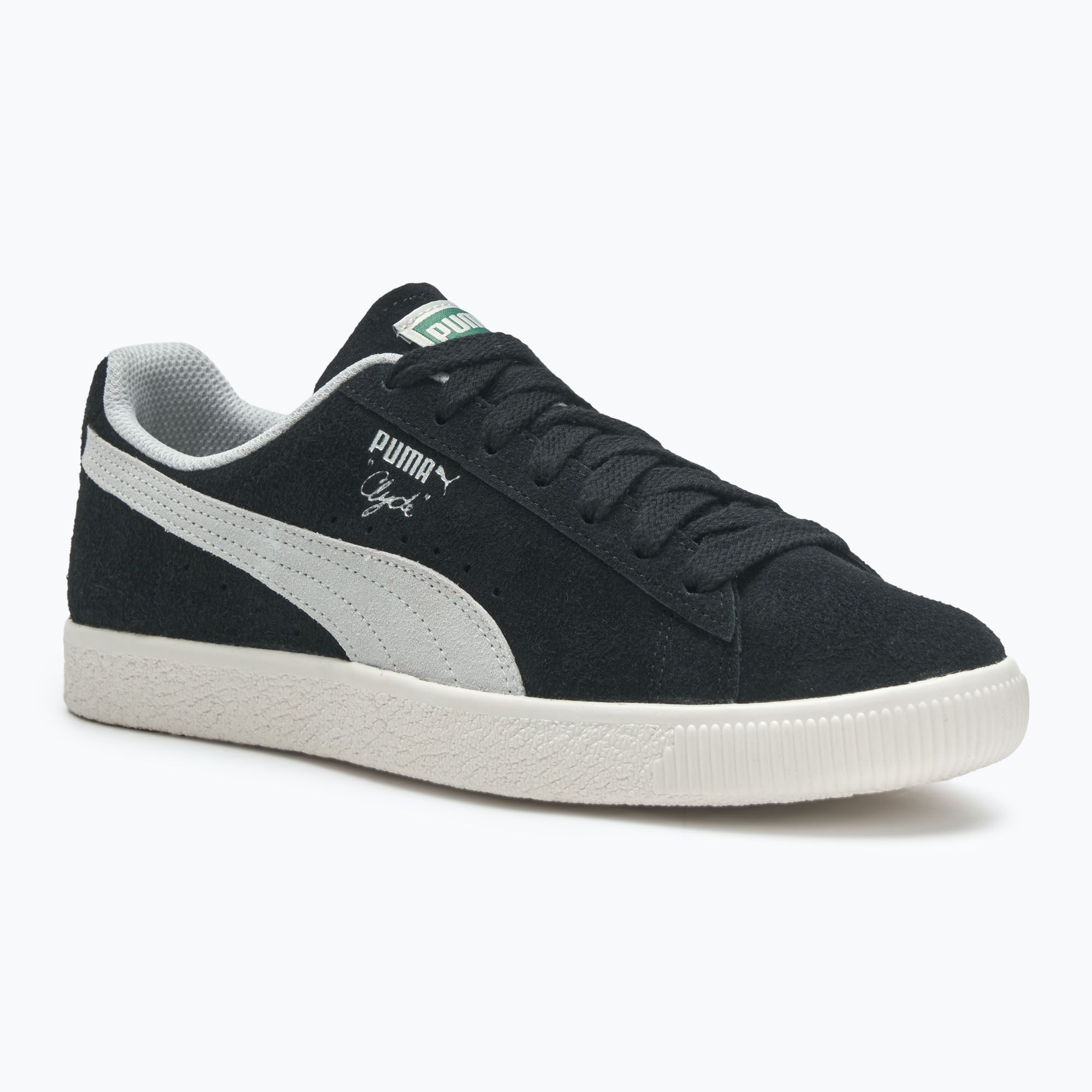 Buty PUMA Clyde Hairy Suede puma black/frosted ivory 