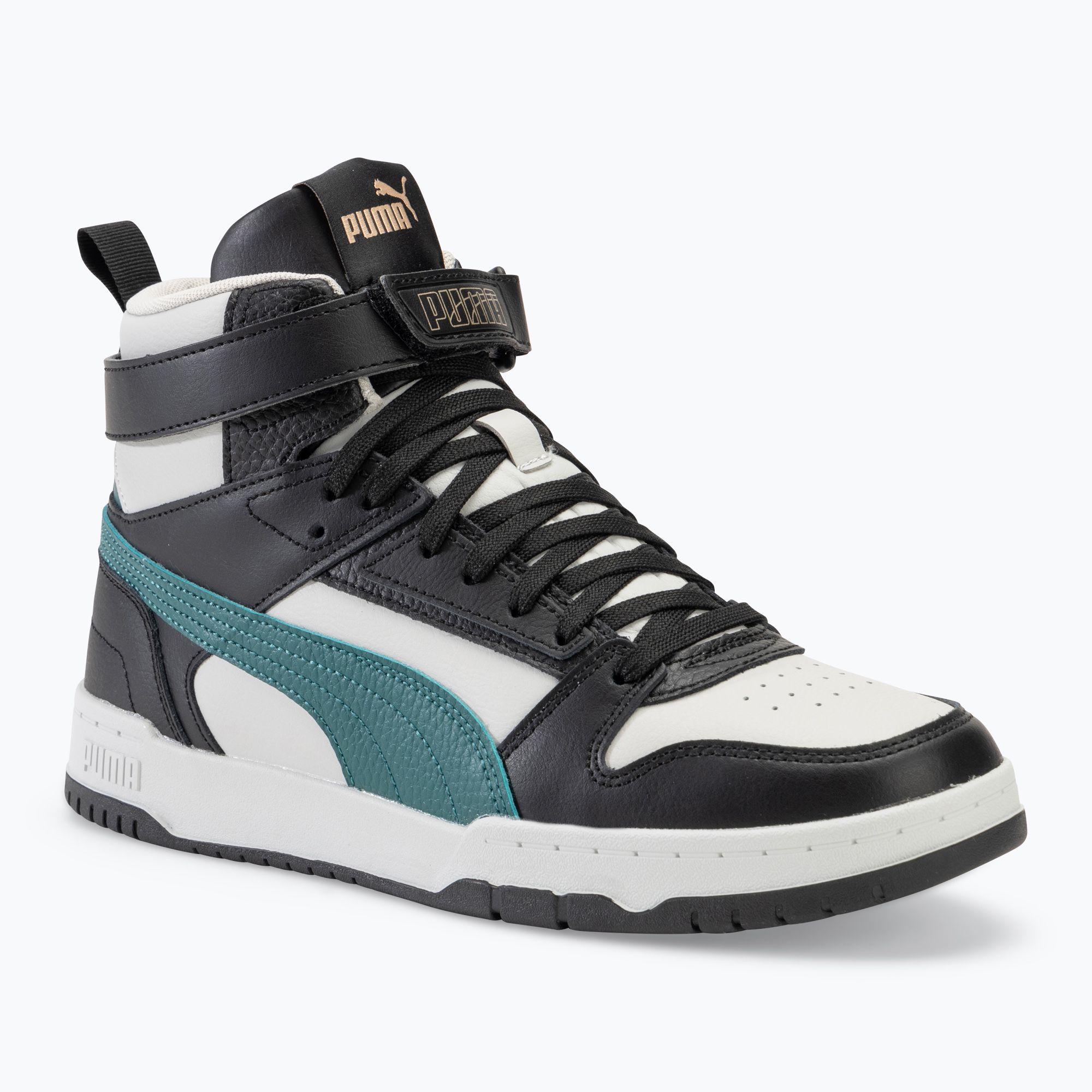 Buty PUMA RBD Game cool light gray/malachite/puma black/puma gold 