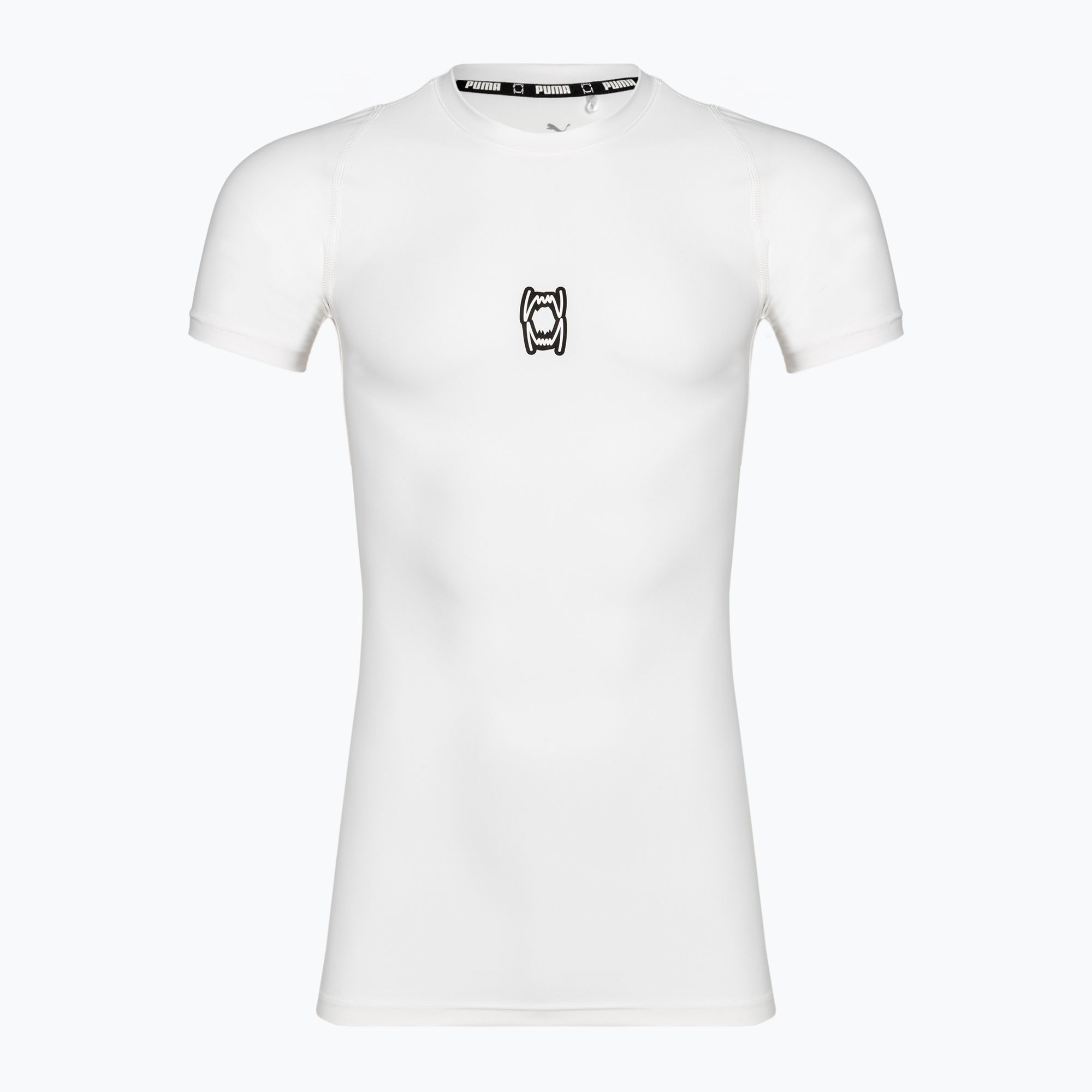 Koszulka koszykarska męska PUMA Hoops Team SS Baselayer puma white 