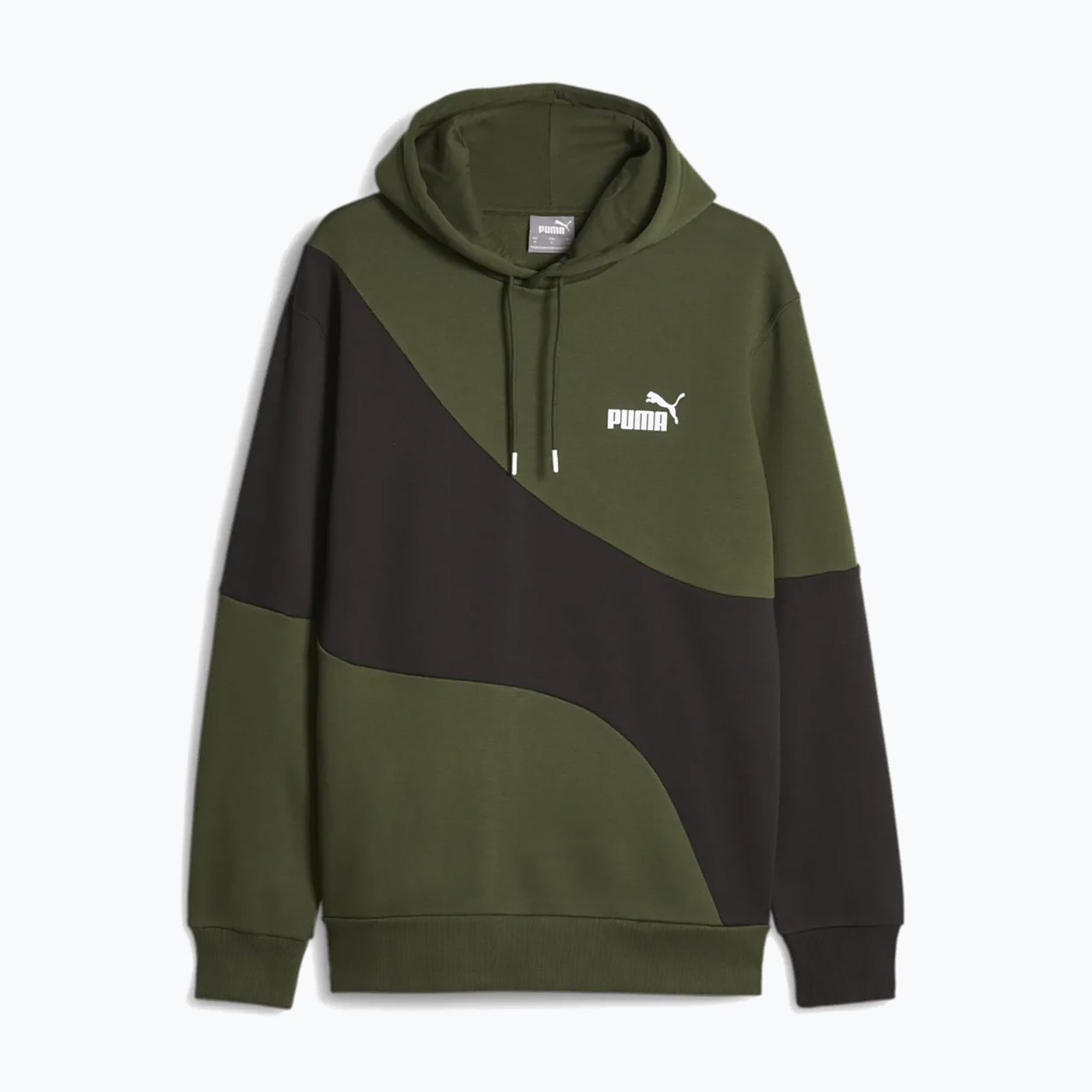 Bluza męska PUMA Power Cat Hoodie myrtle 