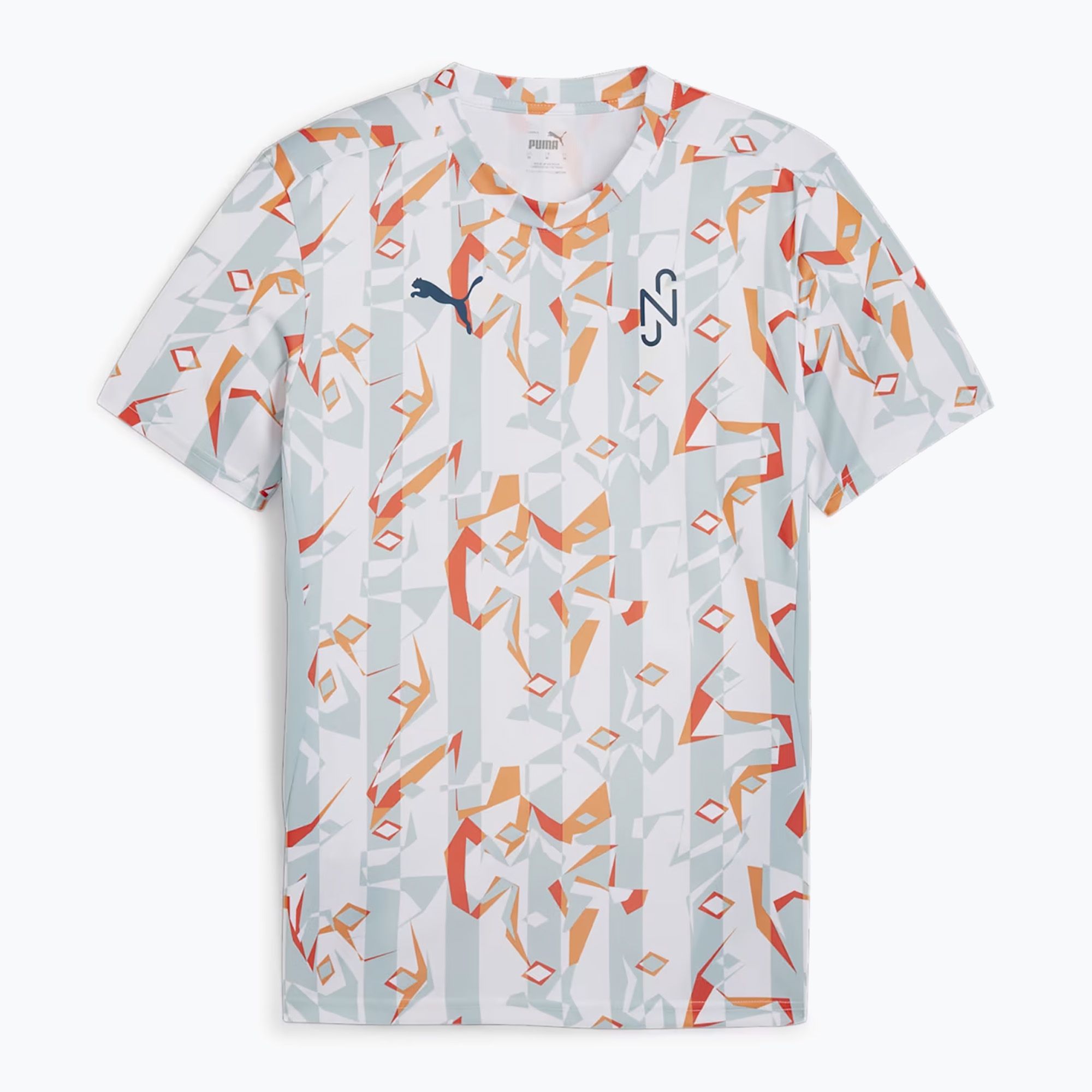 Koszulka piłkarska męska PUMA Neymar JR Creativity Jersey puma white/hot heat 