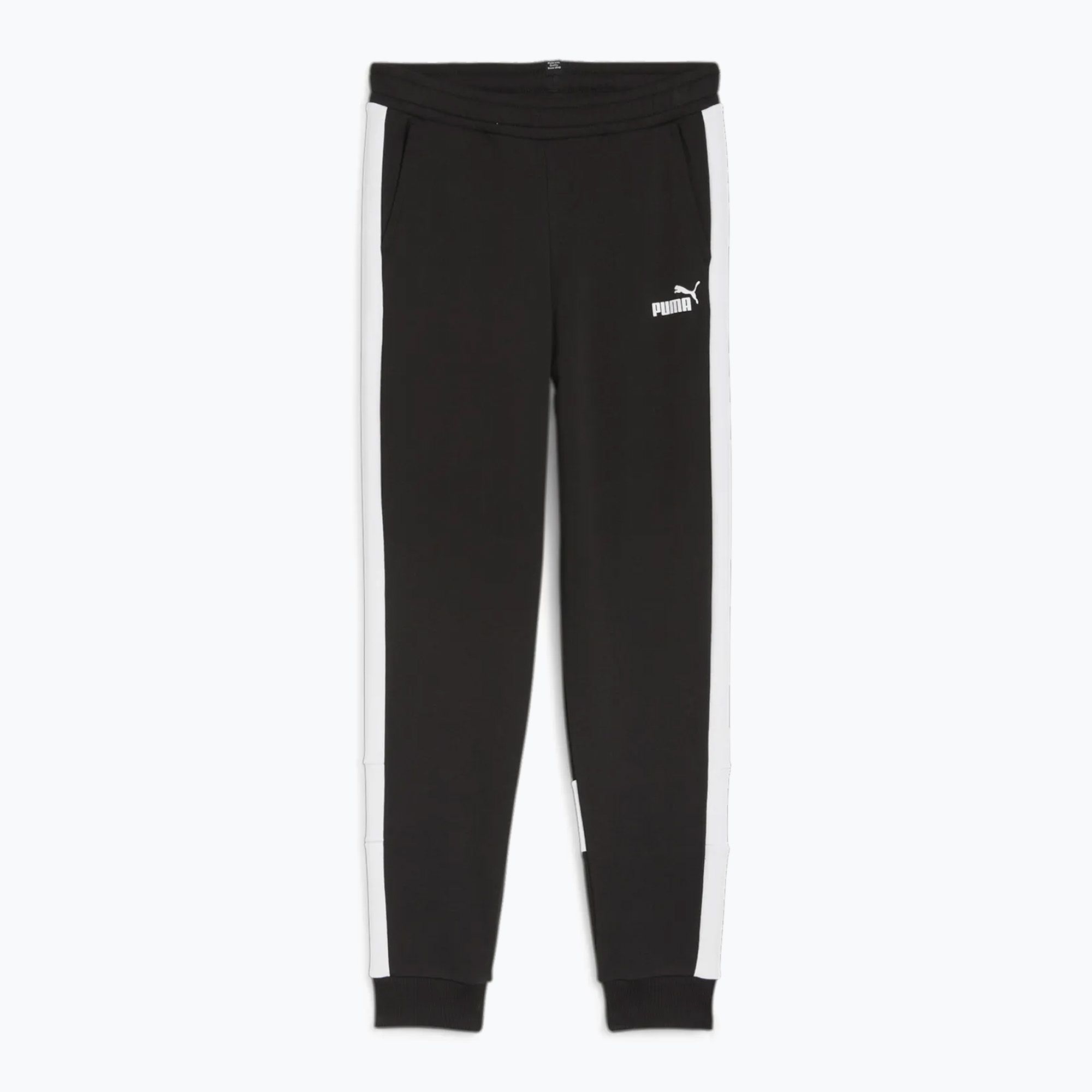 Spodnie dziecięce PUMA ESS Block Sweatpants TR puma black 