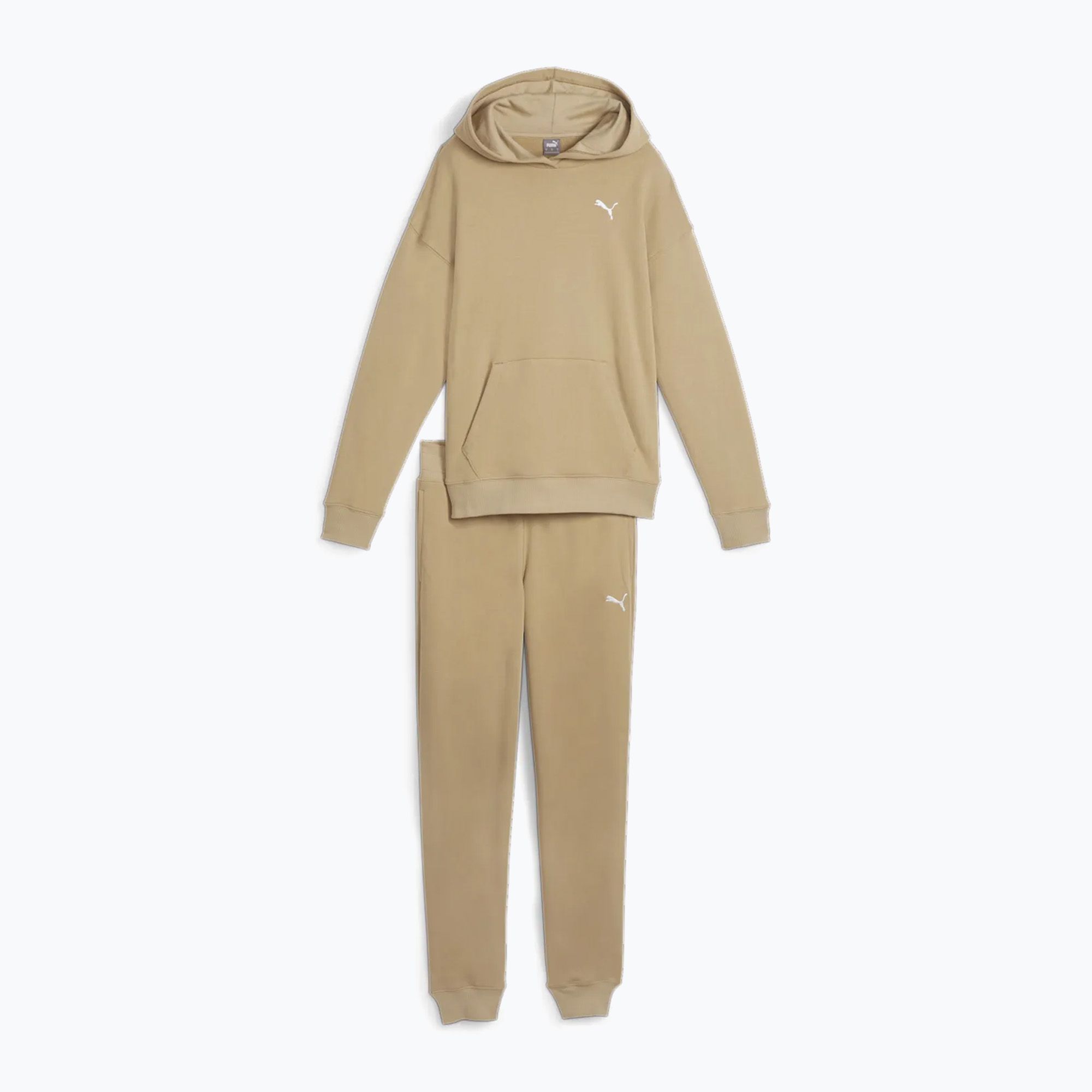 Dres damski PUMA Loungewear Suit TR prairie tan 