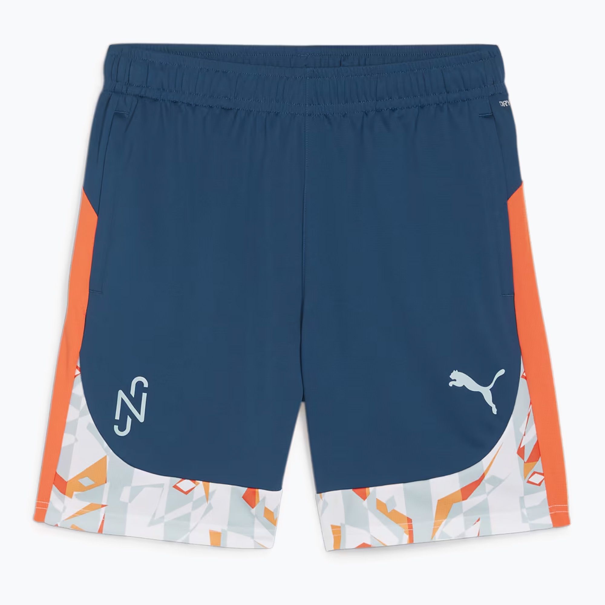 Spodenki piłkarskie męskie PUMA Neymar JR Creativity Training ocean tropic/hot heat 